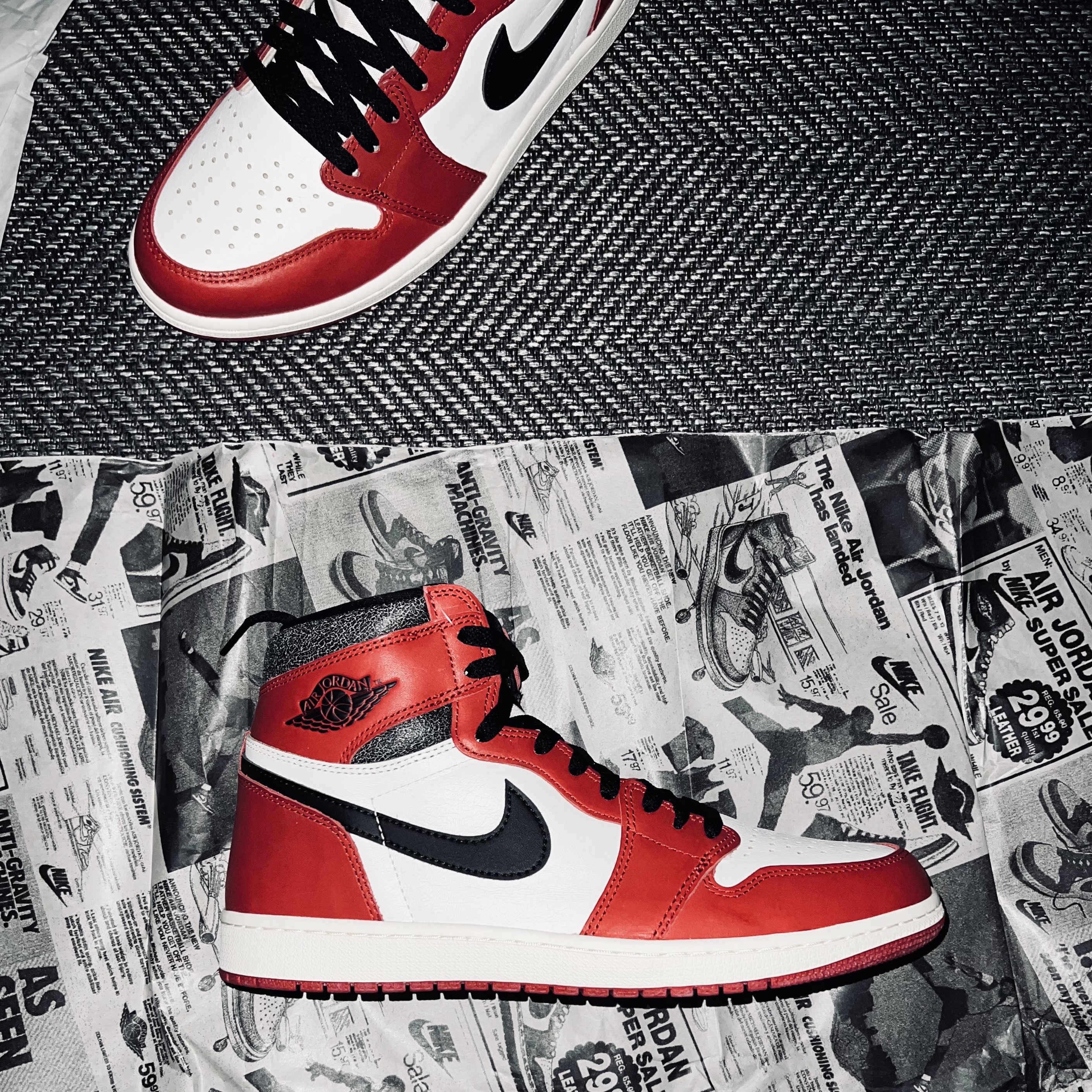 Jordan 1 Retro High OG Chicago 2022 착용 스타일 - 5