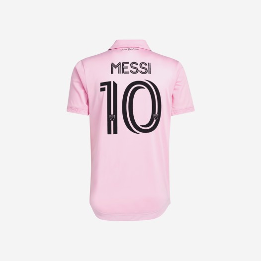 아디다스 인터 마이애미 메시 2022/23 홈 어센틱 저지 트루 핑크 블랙 - US 사이즈 (MLS 마킹 버전)