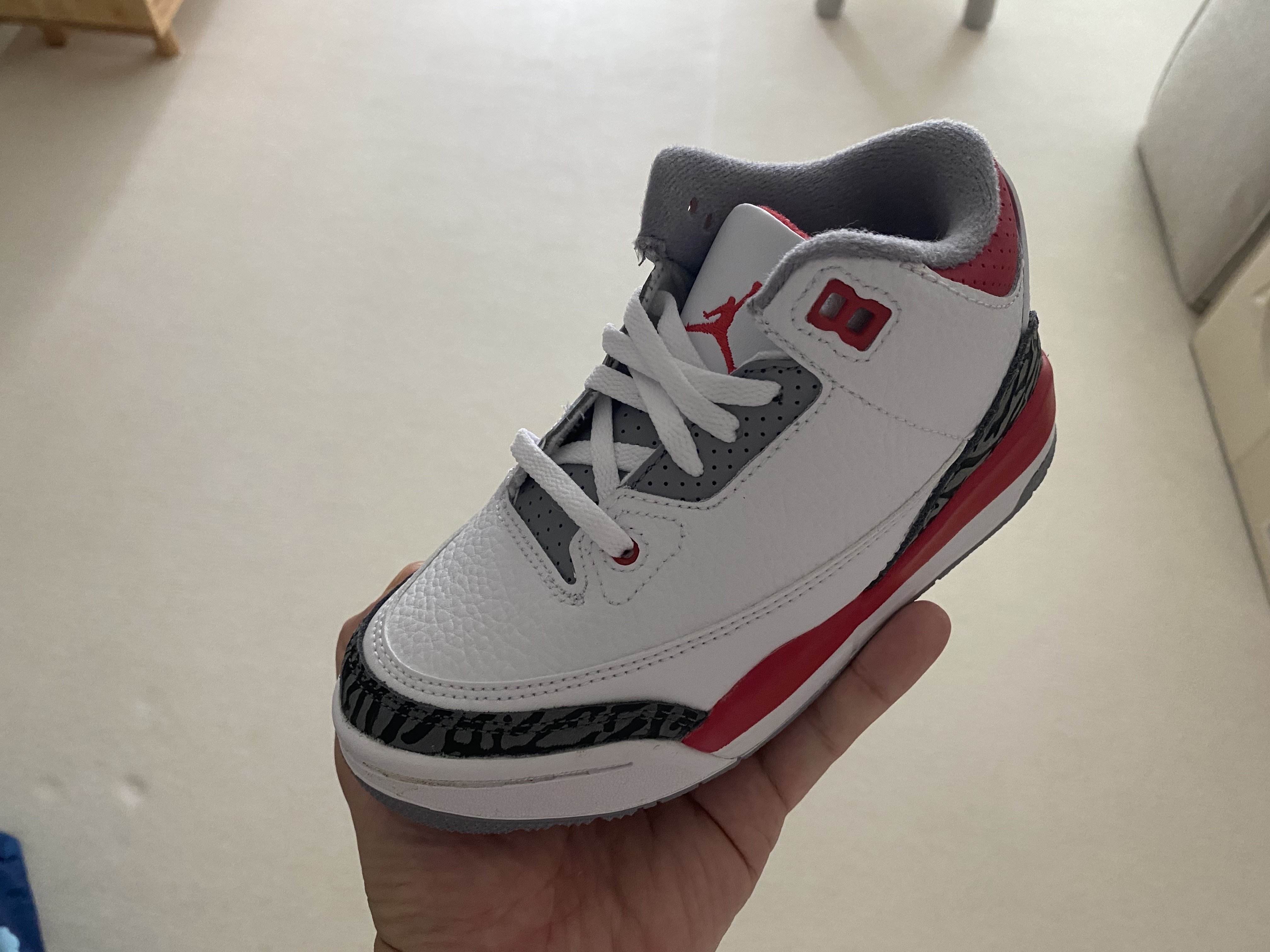 (PS) Jordan 3 Retro Fire Red 2022 착용 스타일