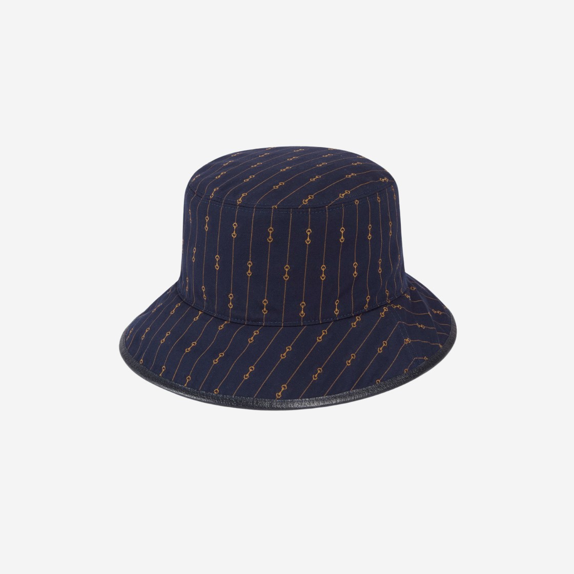 Gucci Reversible GG and Horsebit Bucket Hat Beige Blue 상세 이미지 1