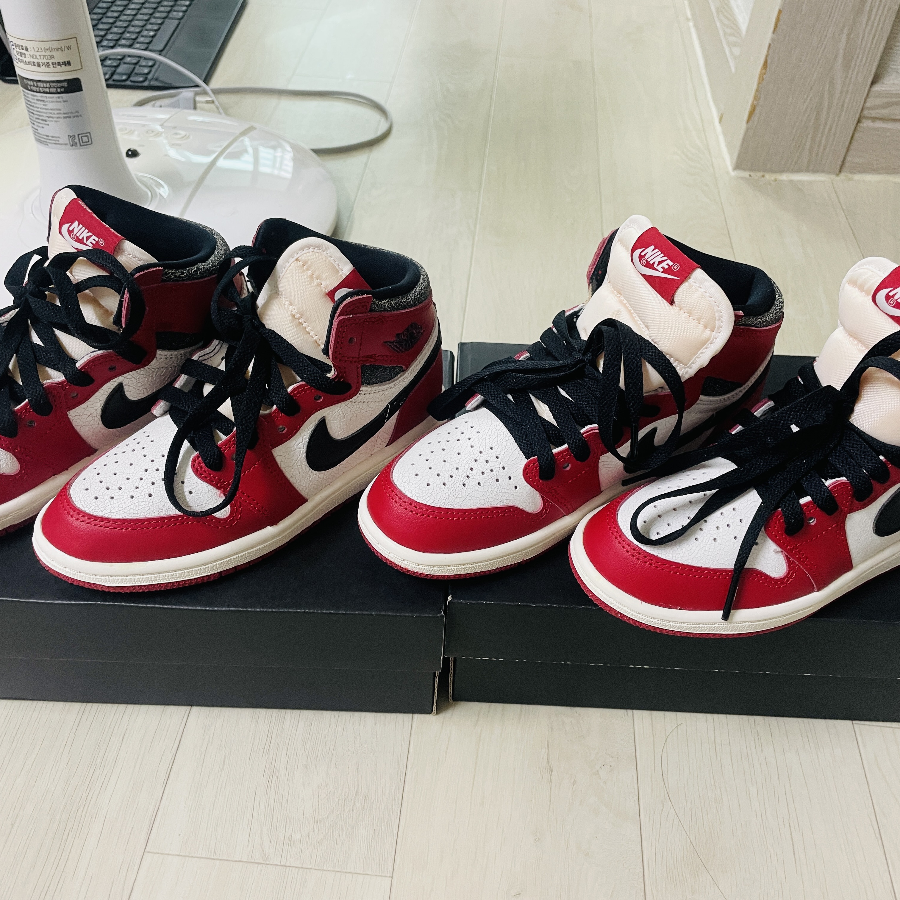 (PS) Jordan 1 Retro High OG Chicago 2022 착용 스타일 - 1