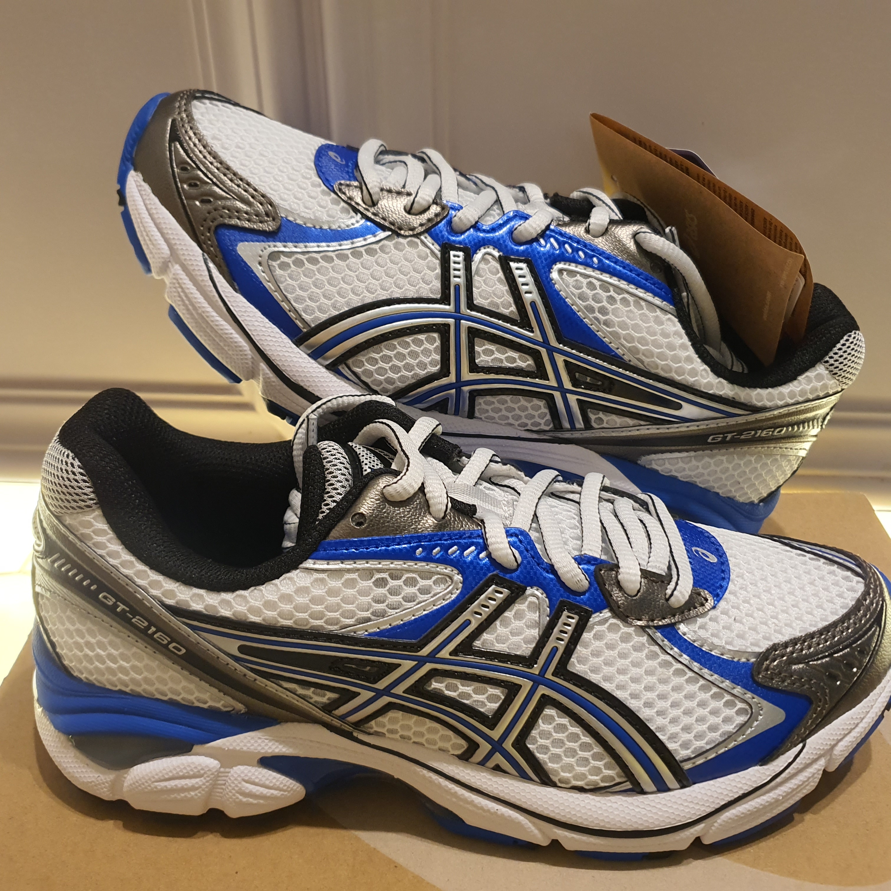 Asics GT-2160 White Illusion Blue 착용 스타일
