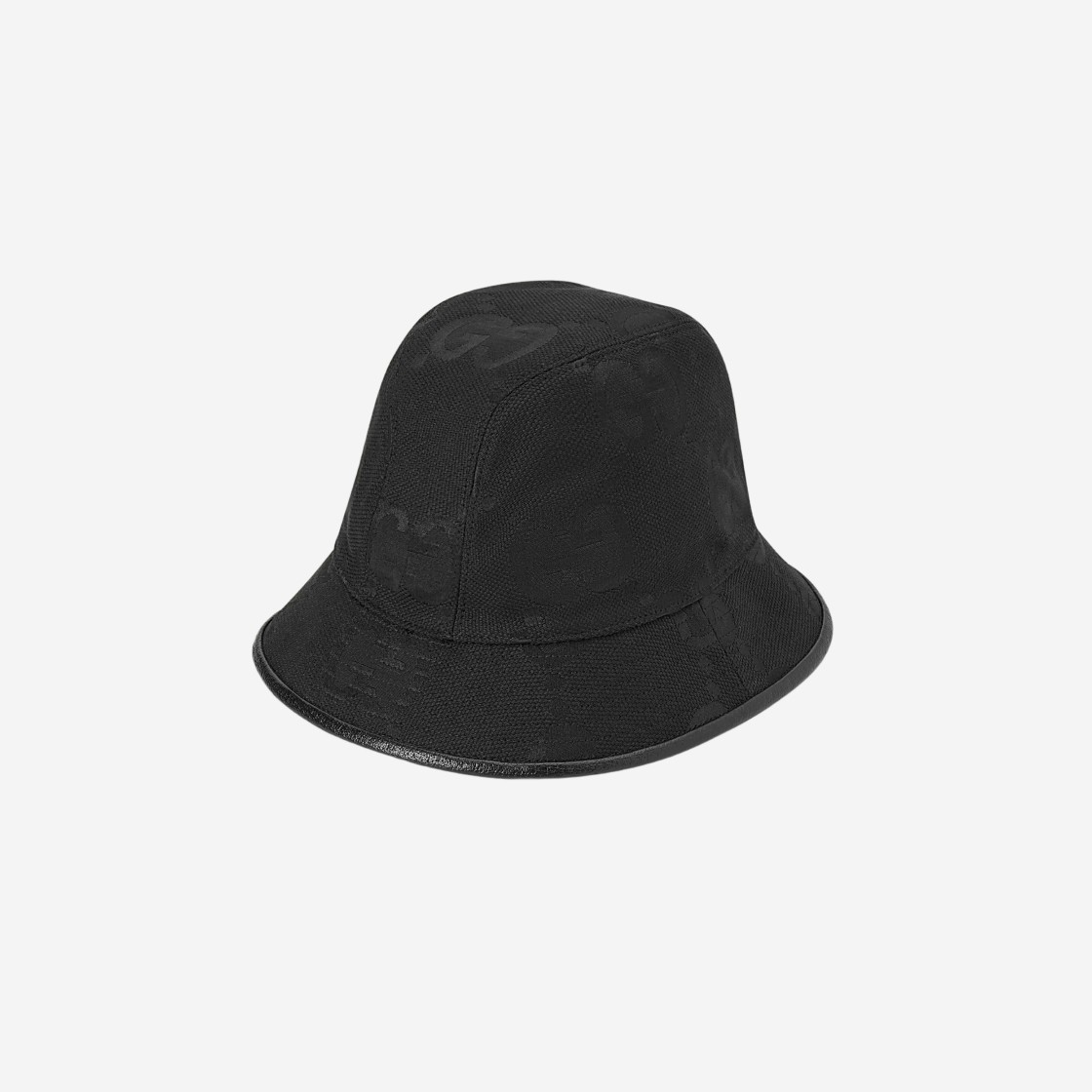 Gucci Jumbo GG Bucket Hat Black 상세 이미지 1