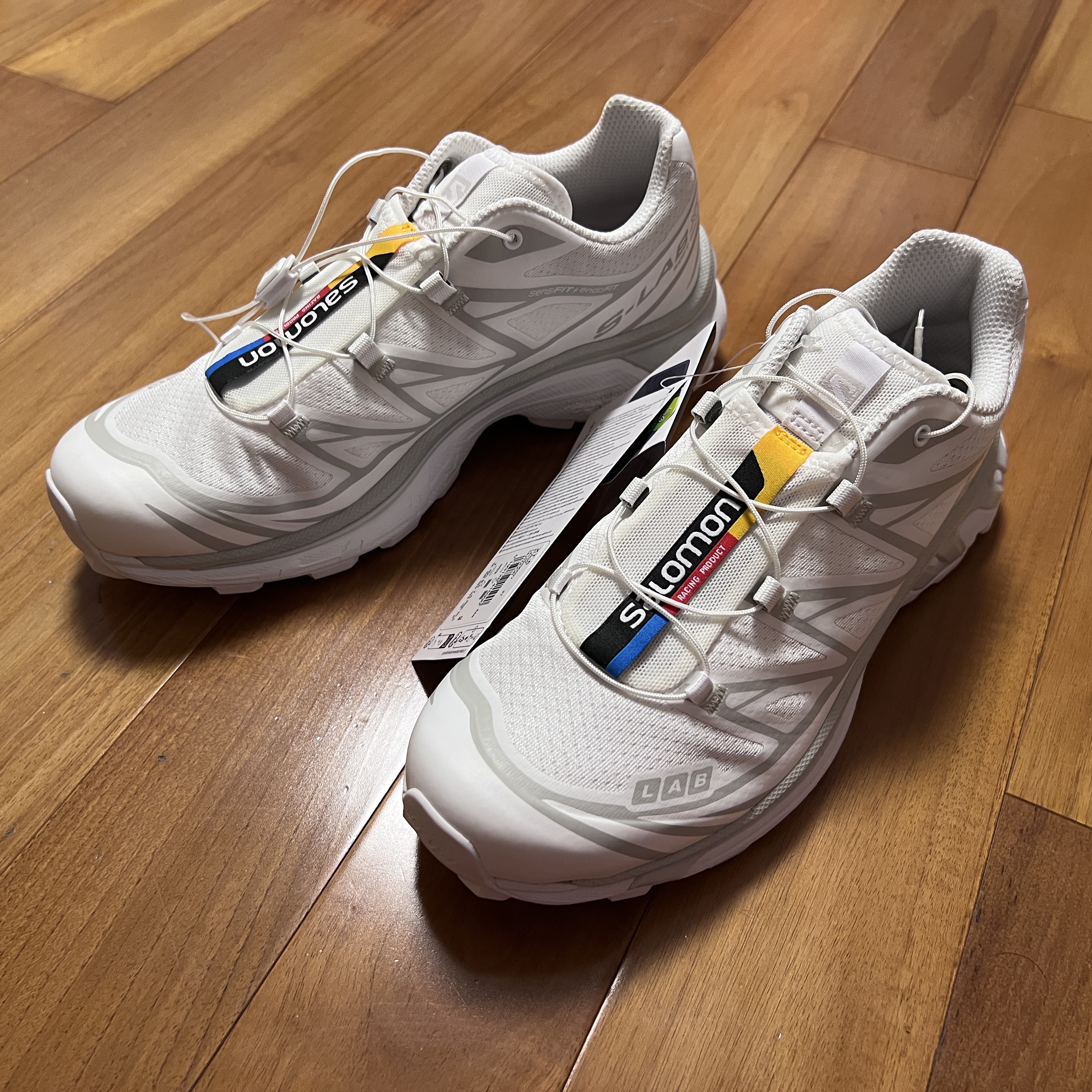 Salomon XT-6 ADV White 착용 스타일