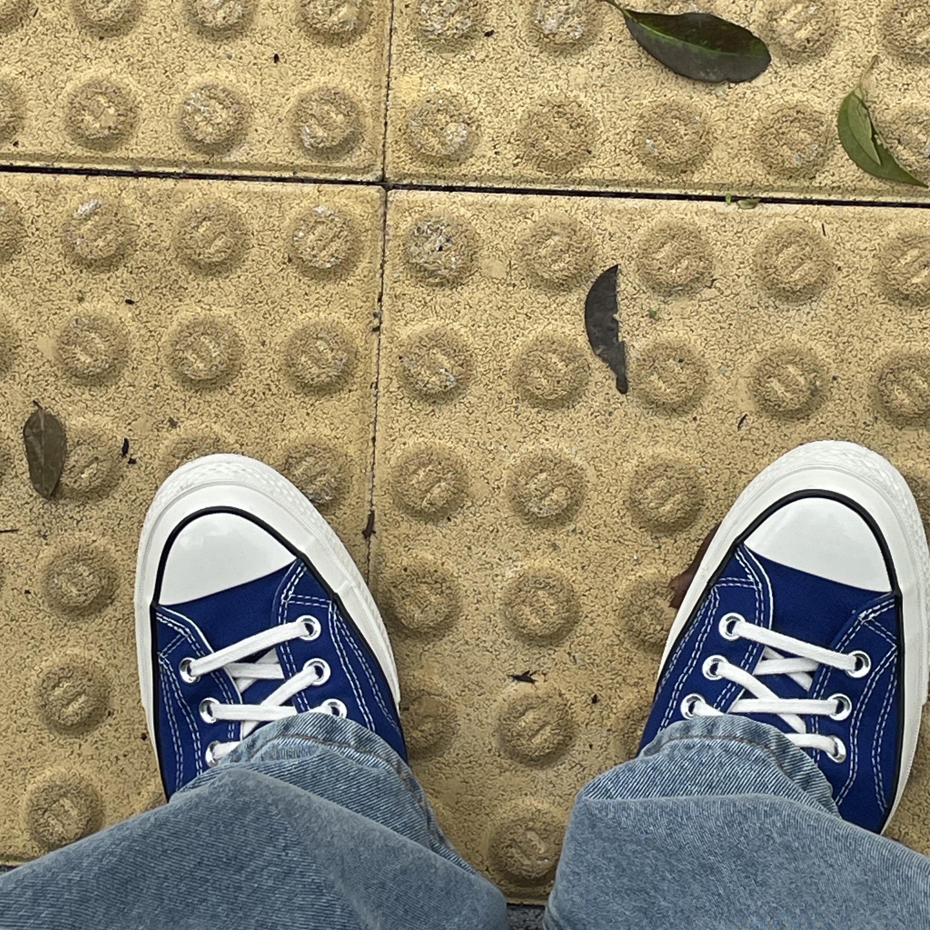 Converse Chuck 70 Ox Vintage Canvas Rush Blue 착용 스타일