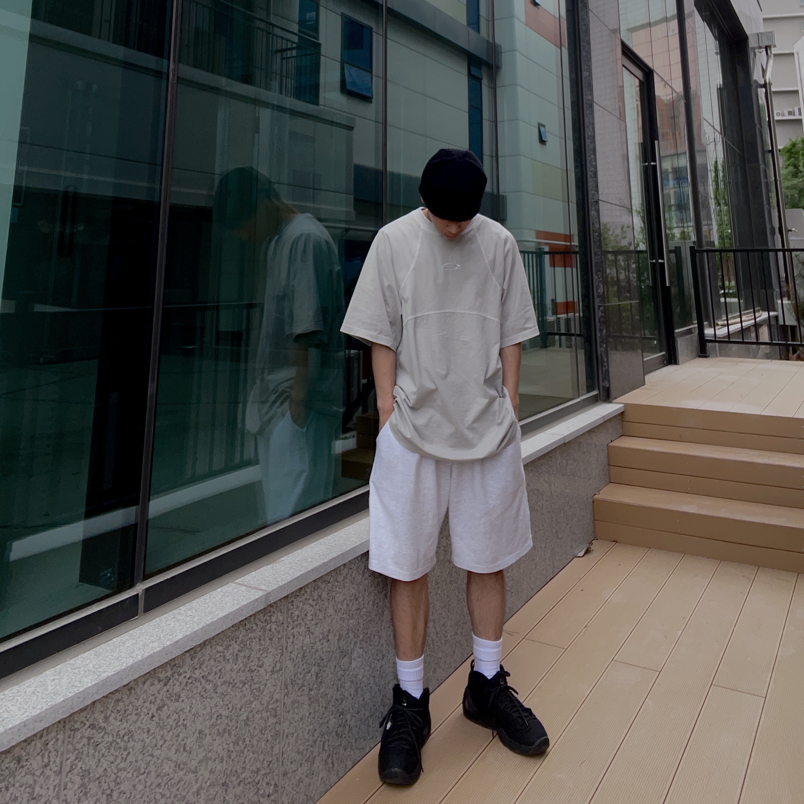 Nike x Stussy Air Penny II Black 착용 스타일