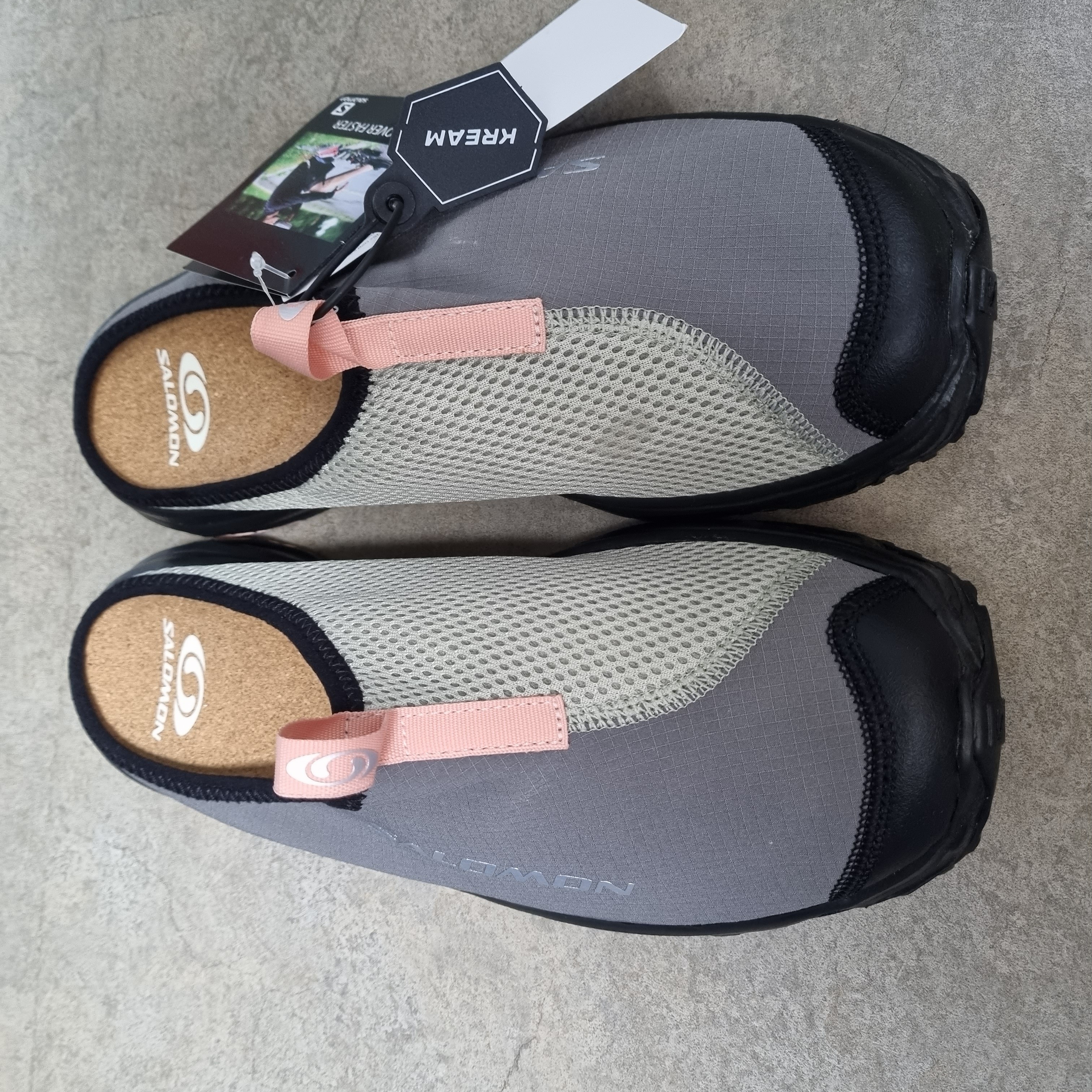 Salomon RX Slide 3.0 Pewter 착용 스타일