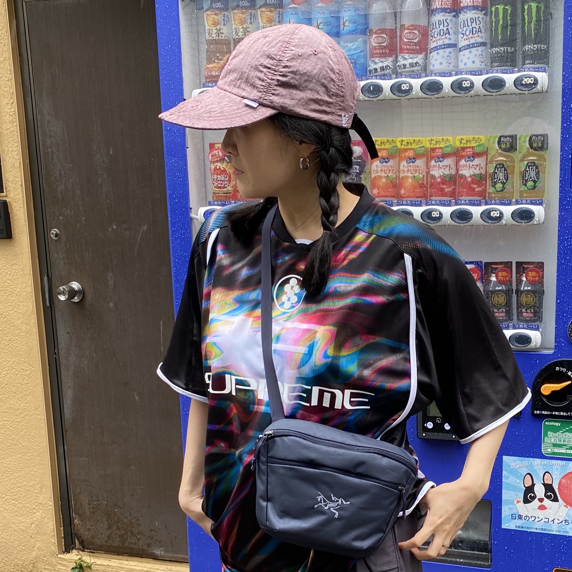 Nike x Supreme Air Force 1 Low White, Supreme Feedback Soccer Jersey Black - 23SS 착용 스타일 - 2