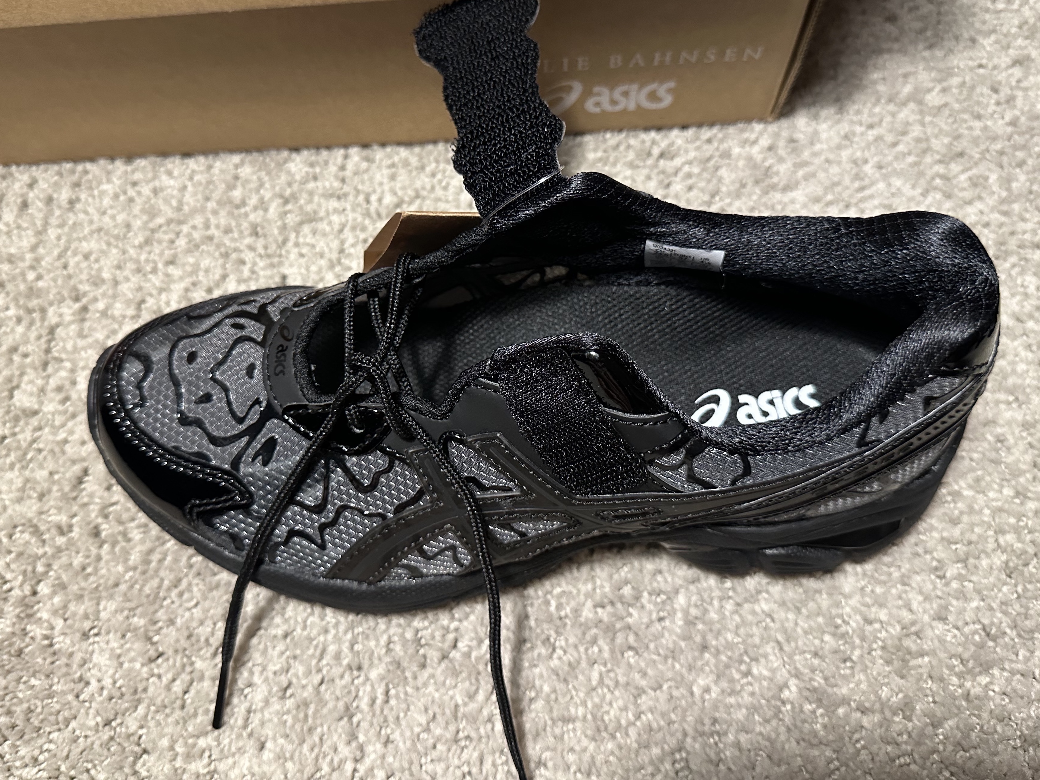 Asics x Cecilie Bahnsen GT-2160 Black 착용 스타일 - 5