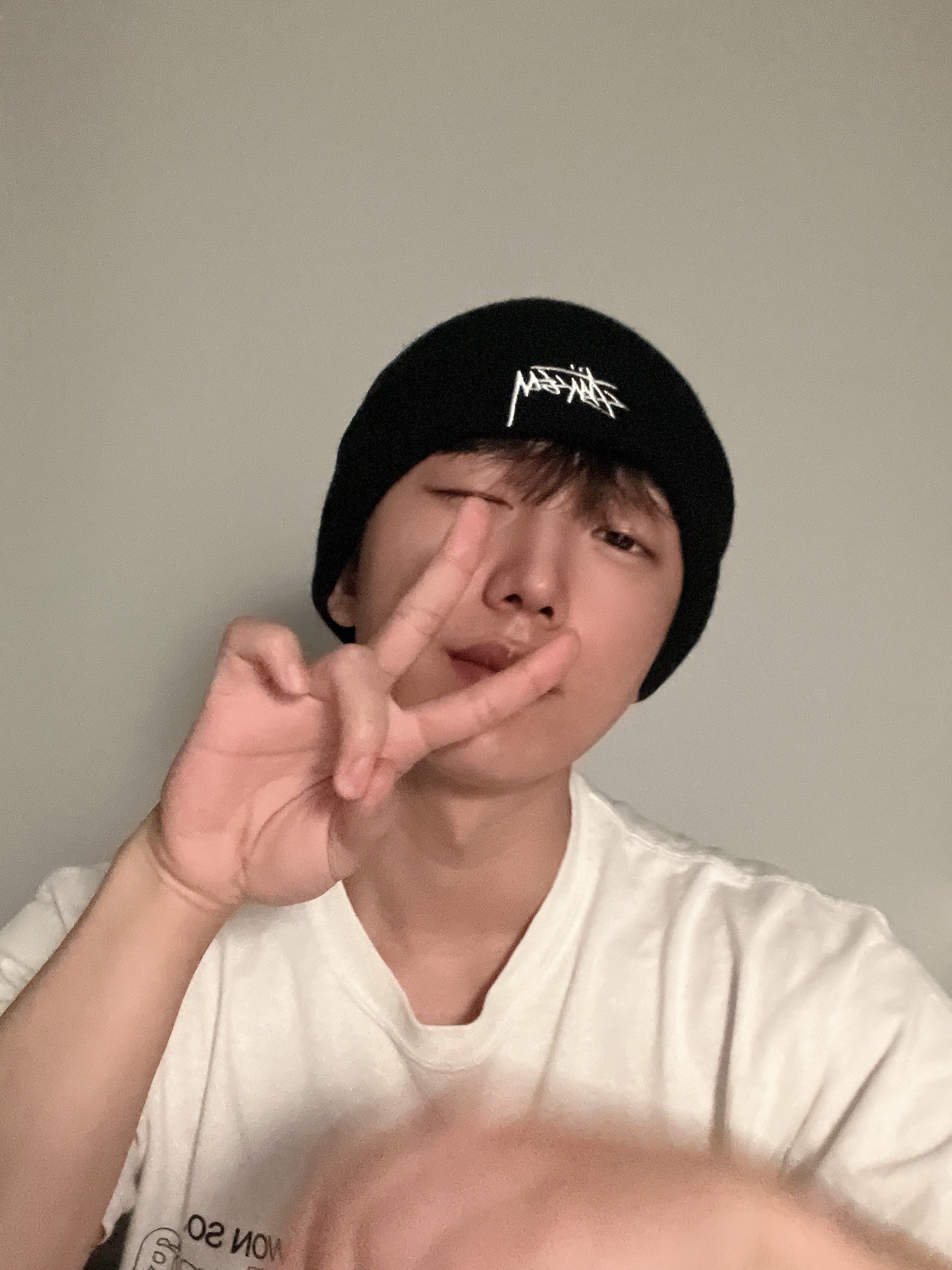 Stussy Stock Cuff Beanie Black, Nike x Stussy Cuff Beanie Black 착용 스타일 - 2