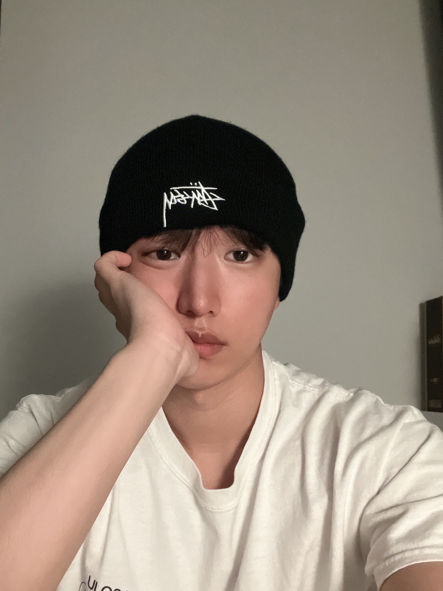 Stussy Stock Cuff Beanie Black, Nike x Stussy Cuff Beanie Black 착용 스타일 - 1