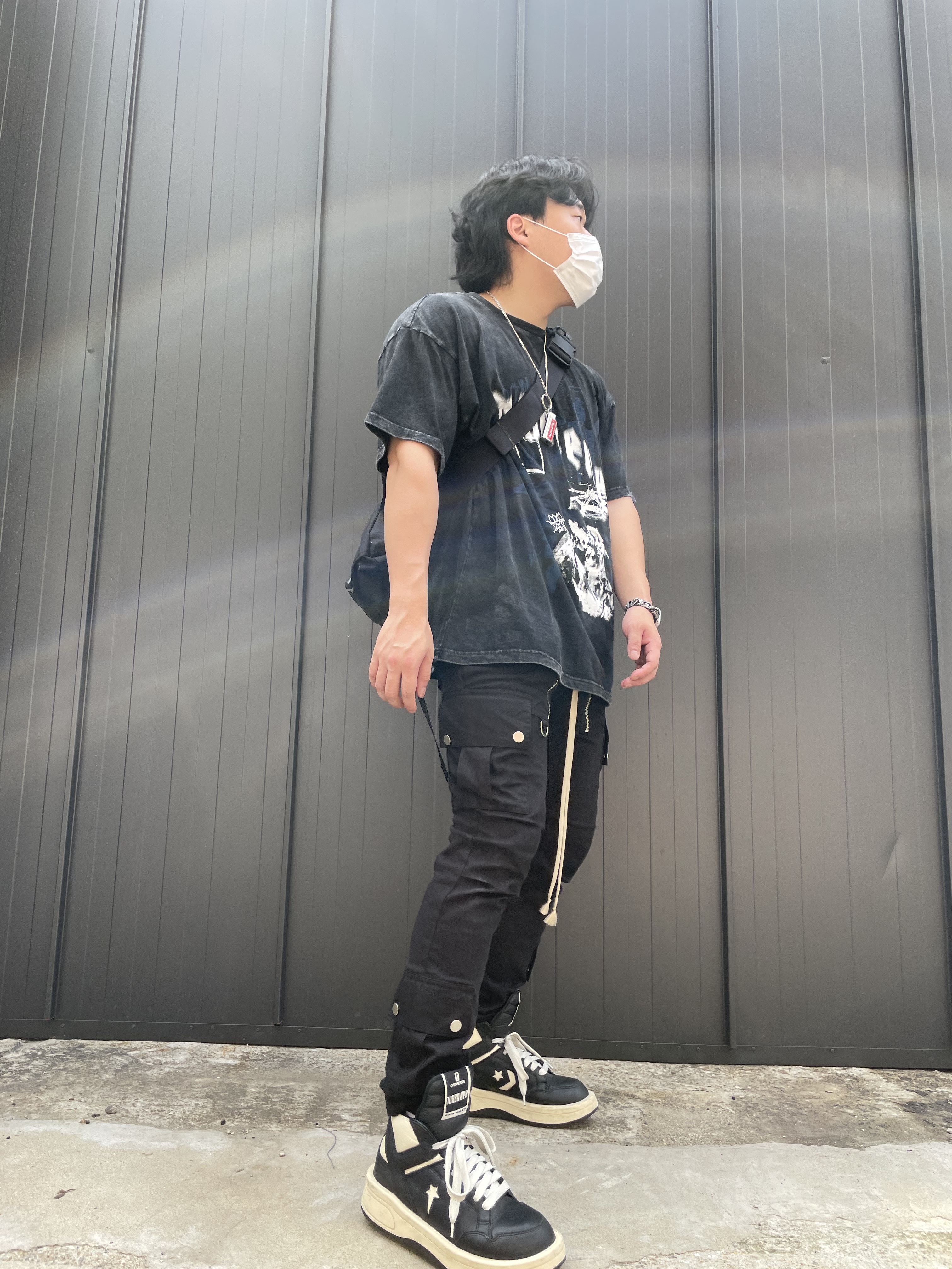 Supreme Metal Lighter Holster - 19SS, Converse x Drkshdw Turbowpn Black Cream 착용 스타일 - 2