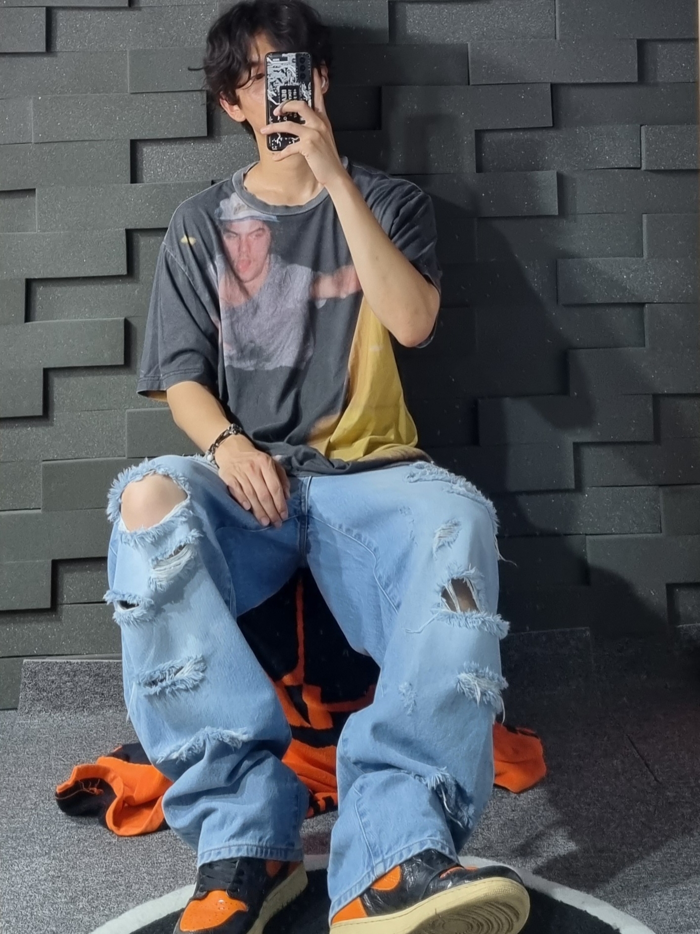 Jordan 1 Retro High Shattered Backboard 3.0 착용 스타일