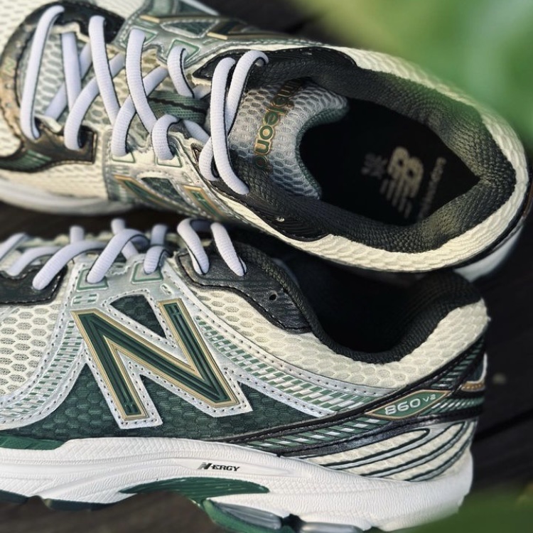 New Balance x Aime Leon Dore 860v2 Green 착용 스타일
