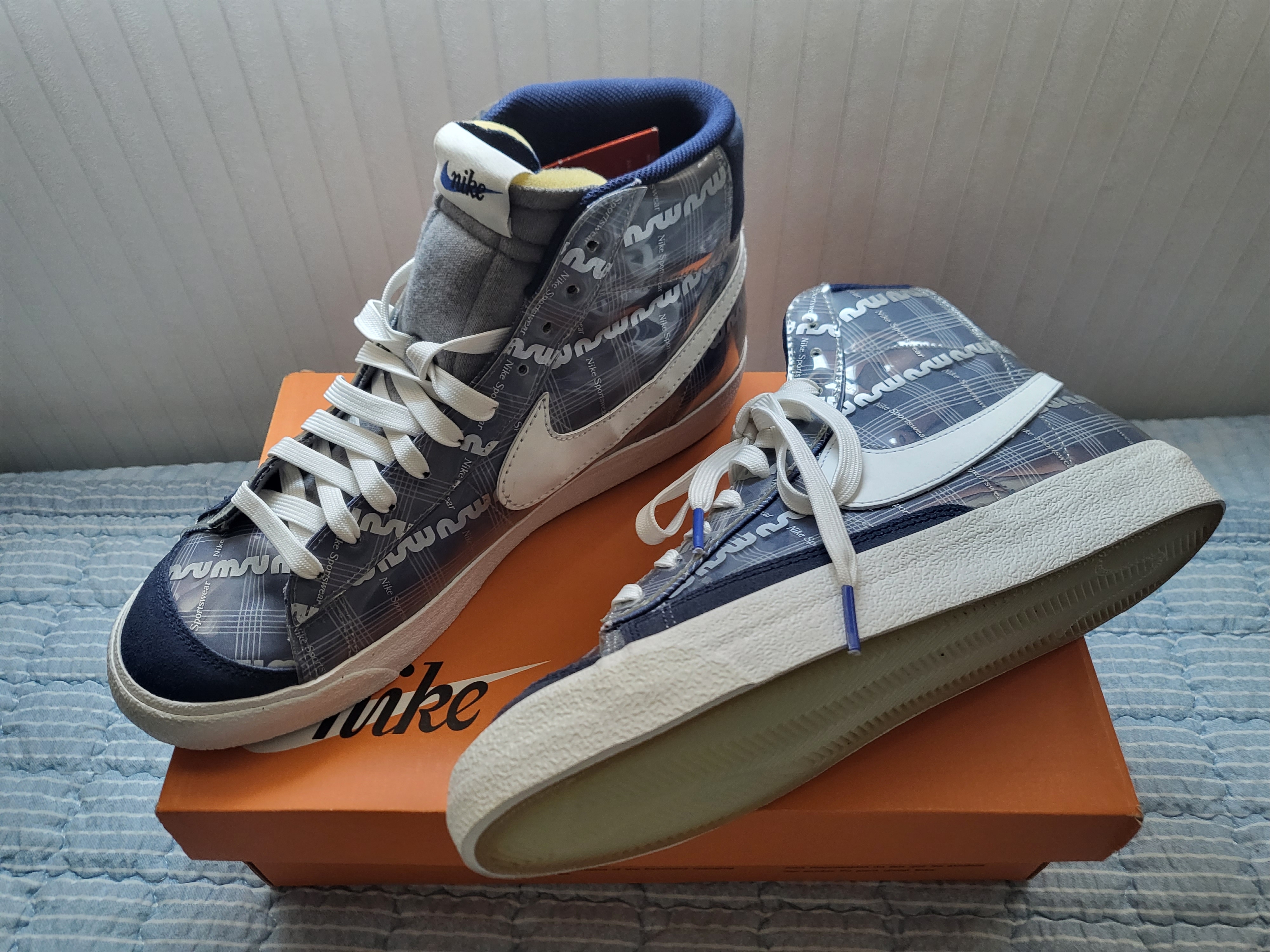Nike Blazer Mid '77 Vintage NSW Logo 착용 스타일
