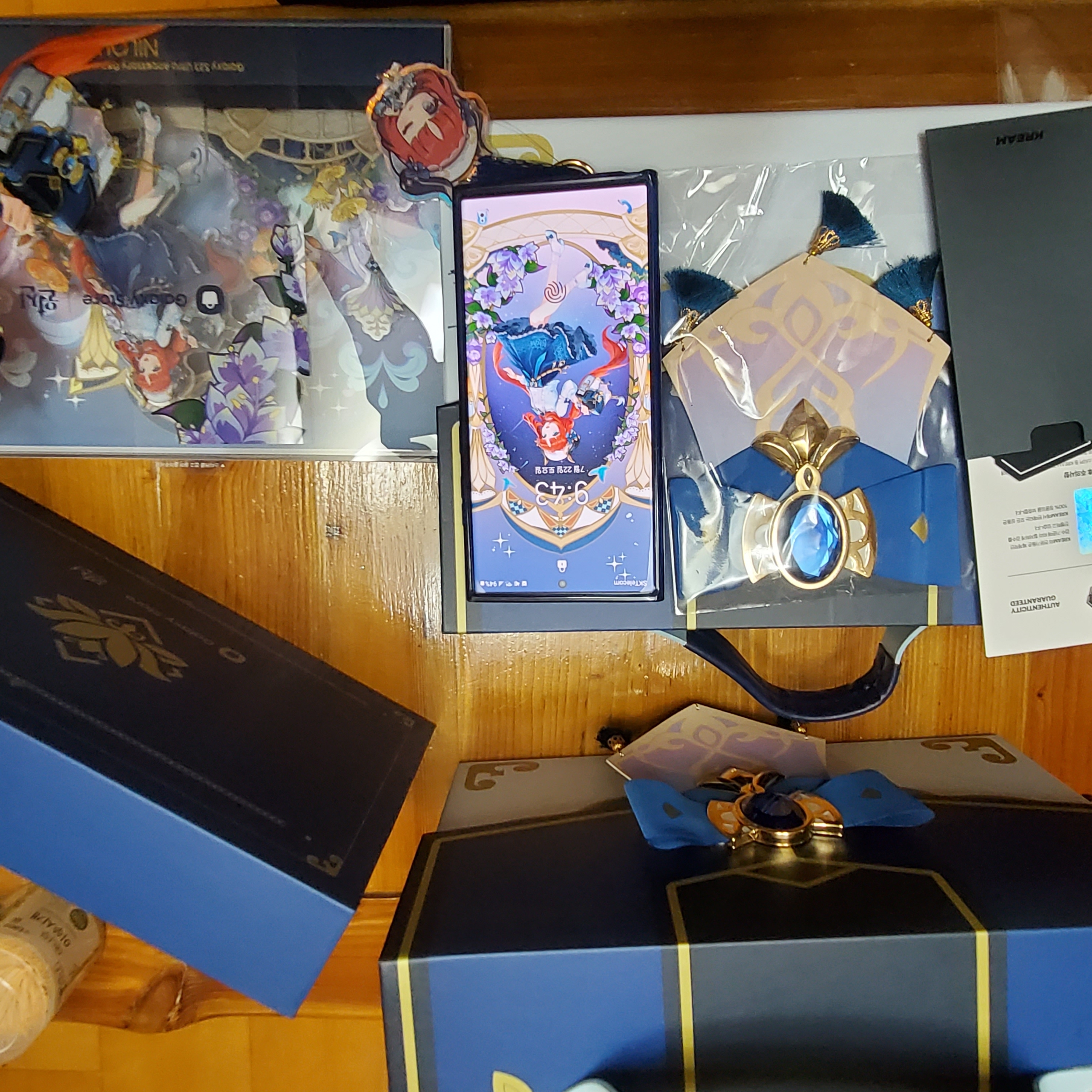 Galaxy S23 Ultra Accessory Genshin Impact Edition 착용 스타일 - 4