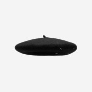 Maison Margiela Heavy Wool Beret Black