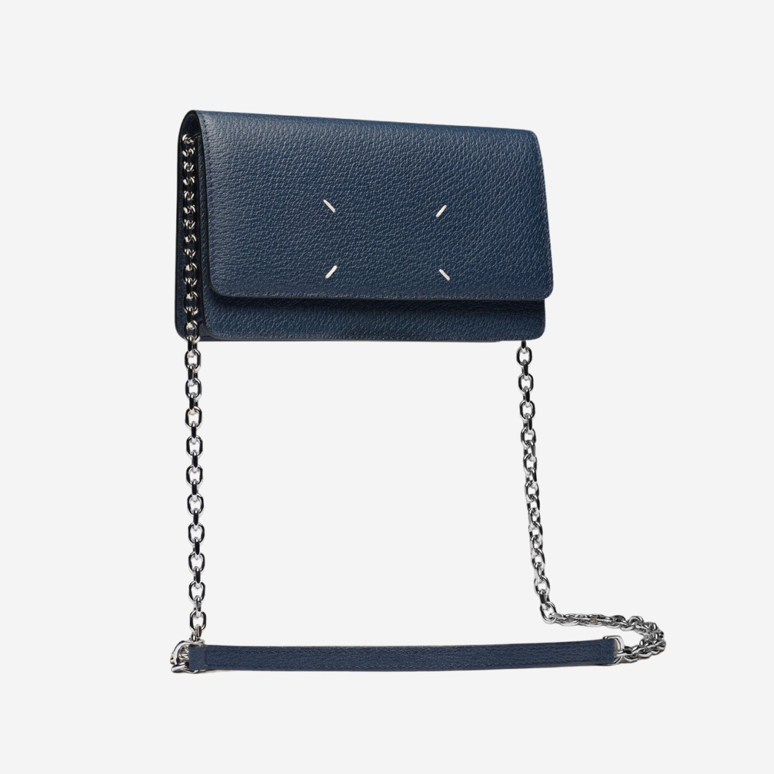 Maison Margiela Recicla Chain Wallet Slate Blue 상세 이미지 1