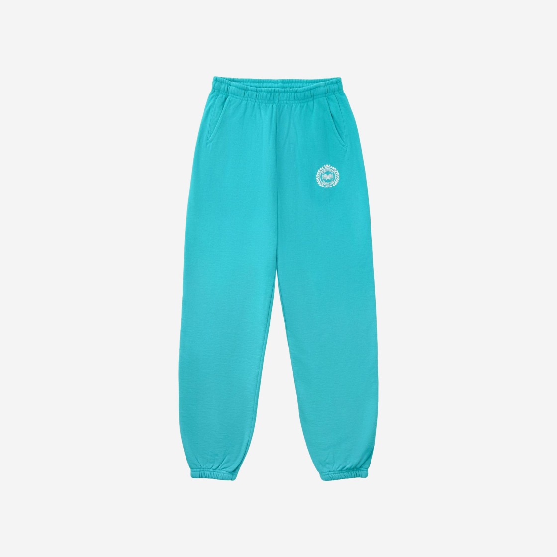 Sporty & Rich Crest Sweatpants Teal 상세 이미지 1