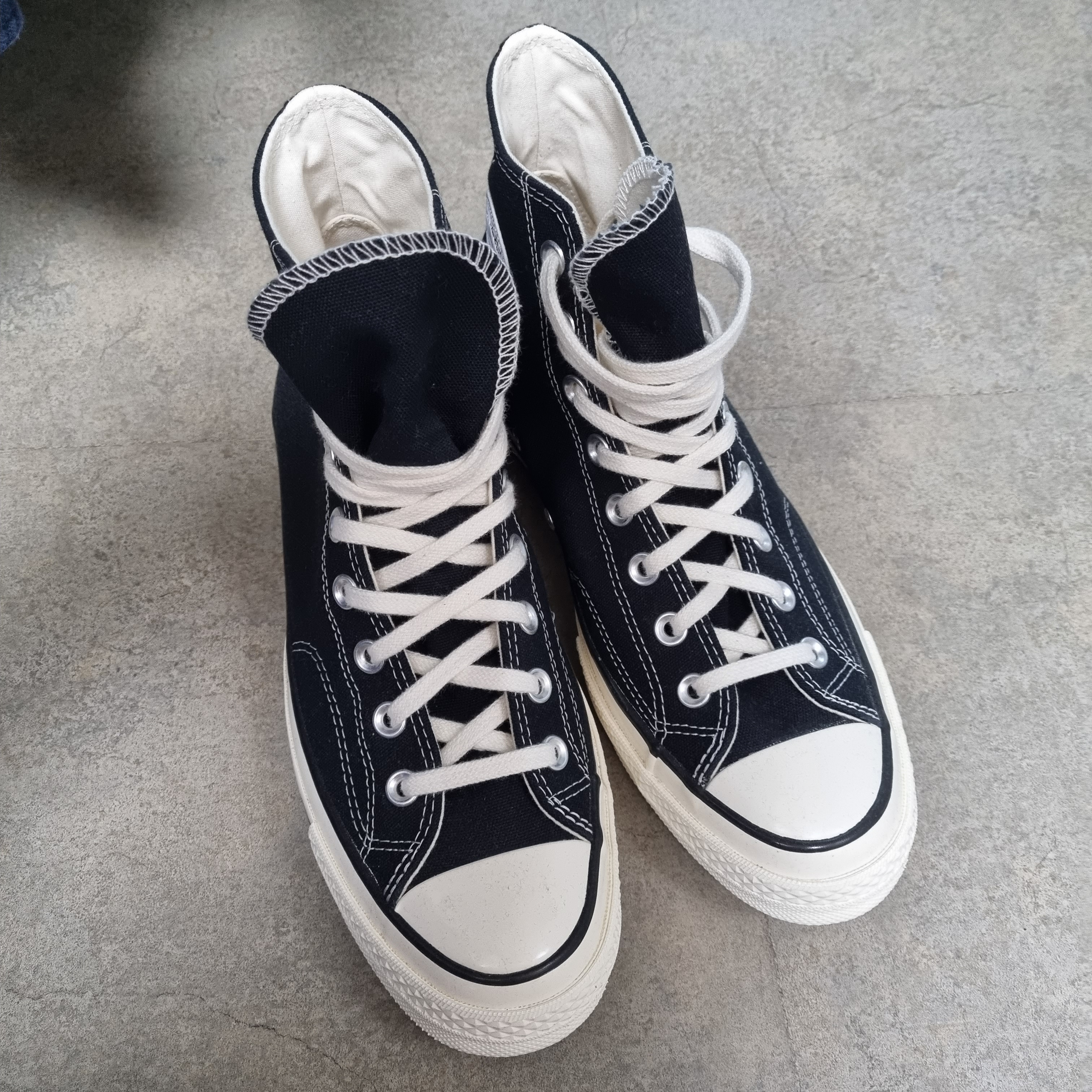 Converse Chuck 70 Hi Black 착용 스타일
