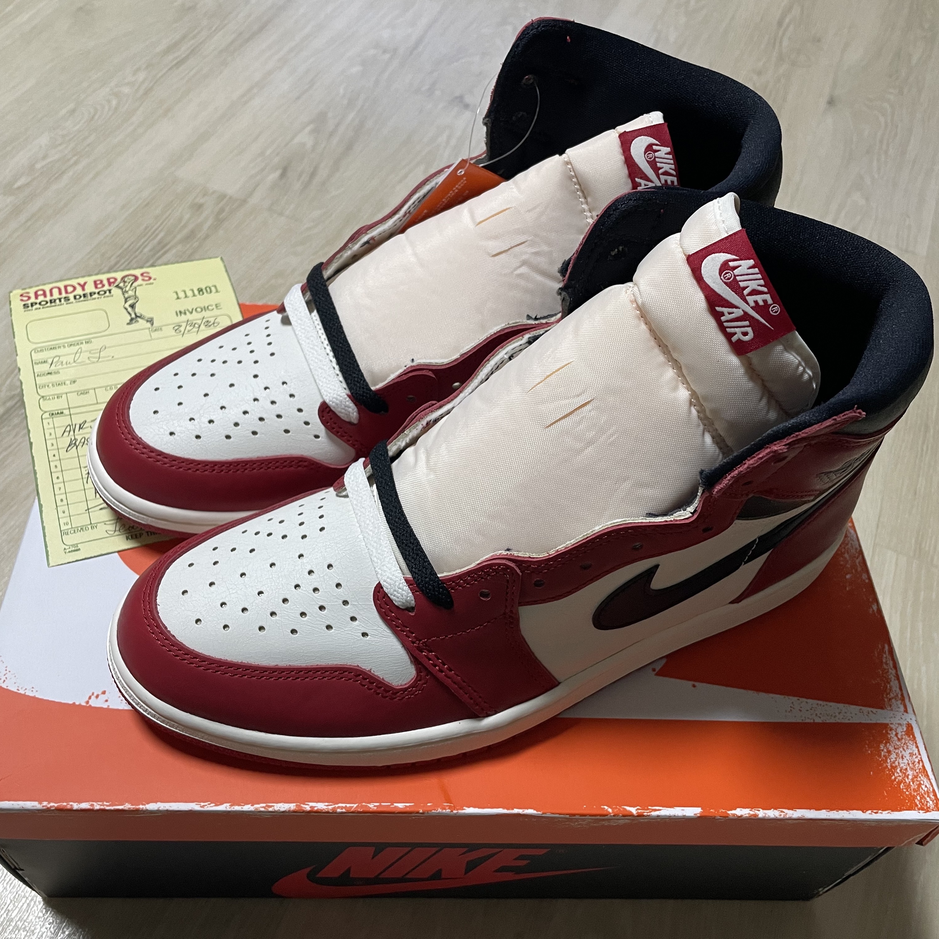 Jordan 1 Retro High OG Chicago 2022 착용 스타일 - 3