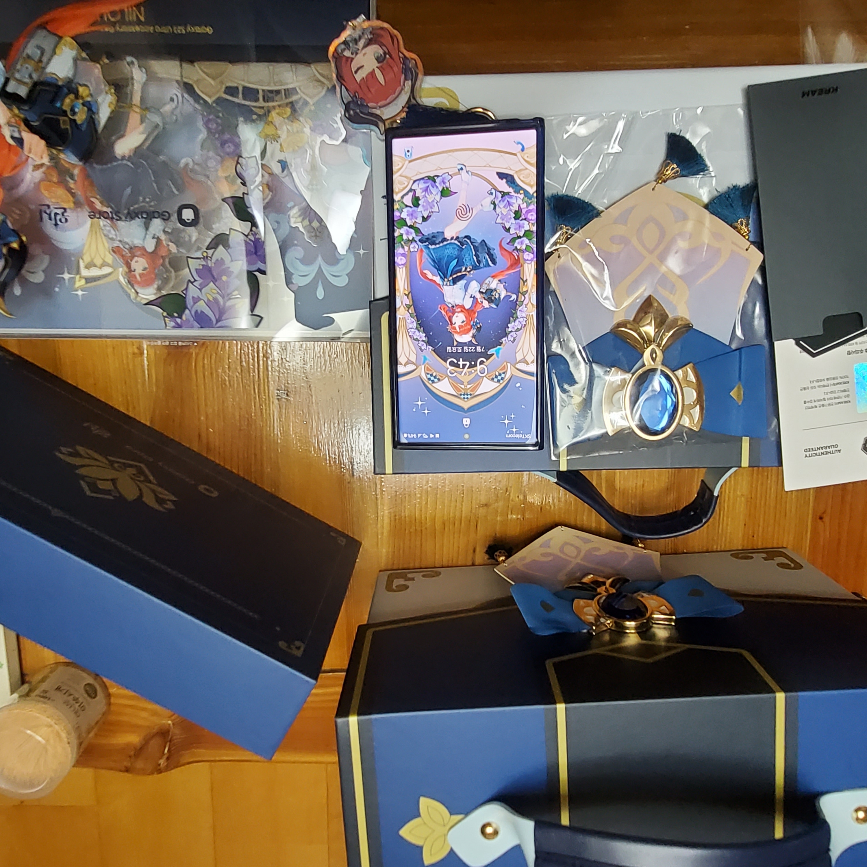 Galaxy S23 Ultra Accessory Genshin Impact Edition 착용 스타일 - 3