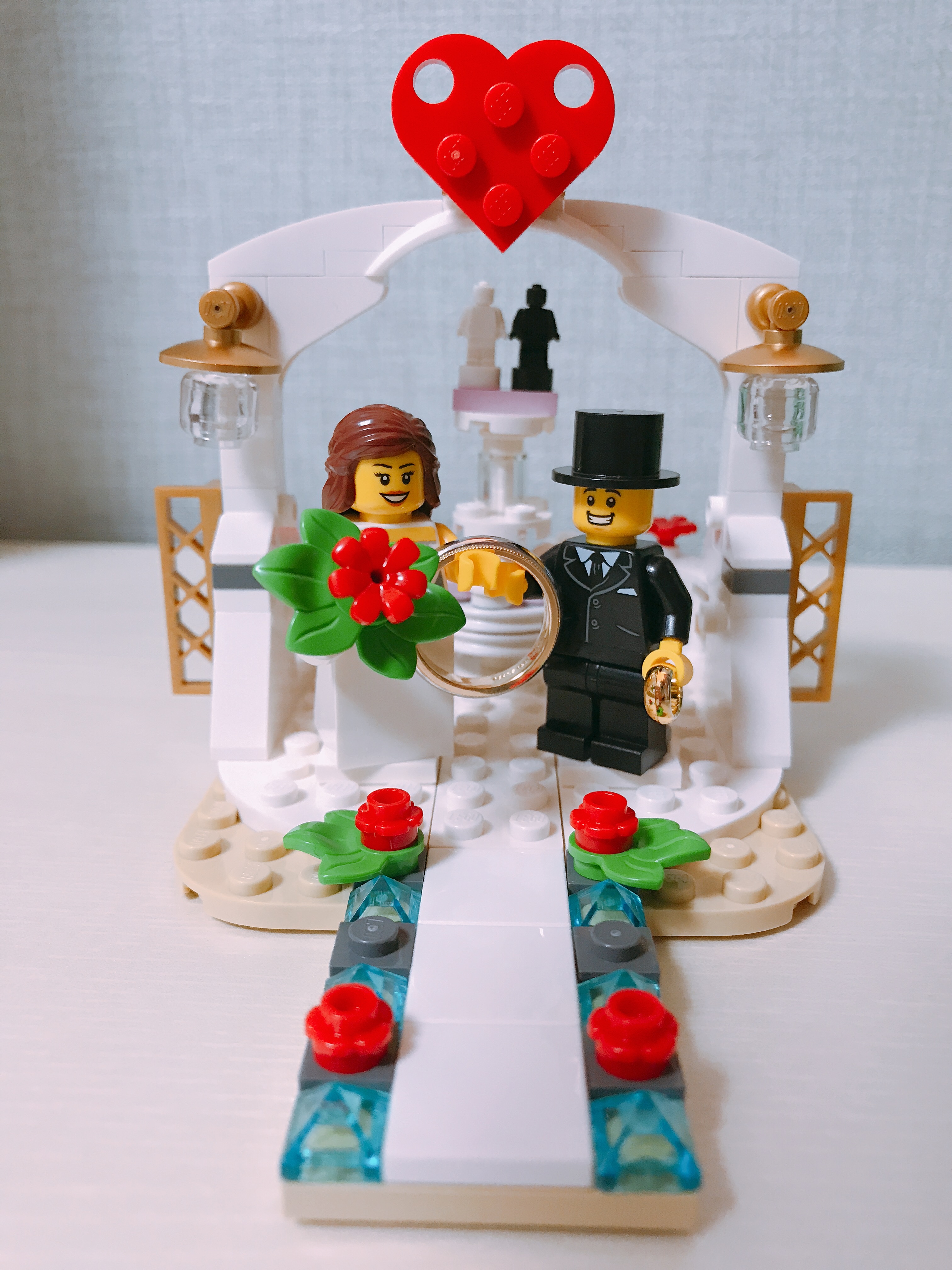 Lego Wedding Favor Set, Tiffany & Co. Together Milgrain Band Ring 3.5mm Platinum Rose Gold 착용 스타일