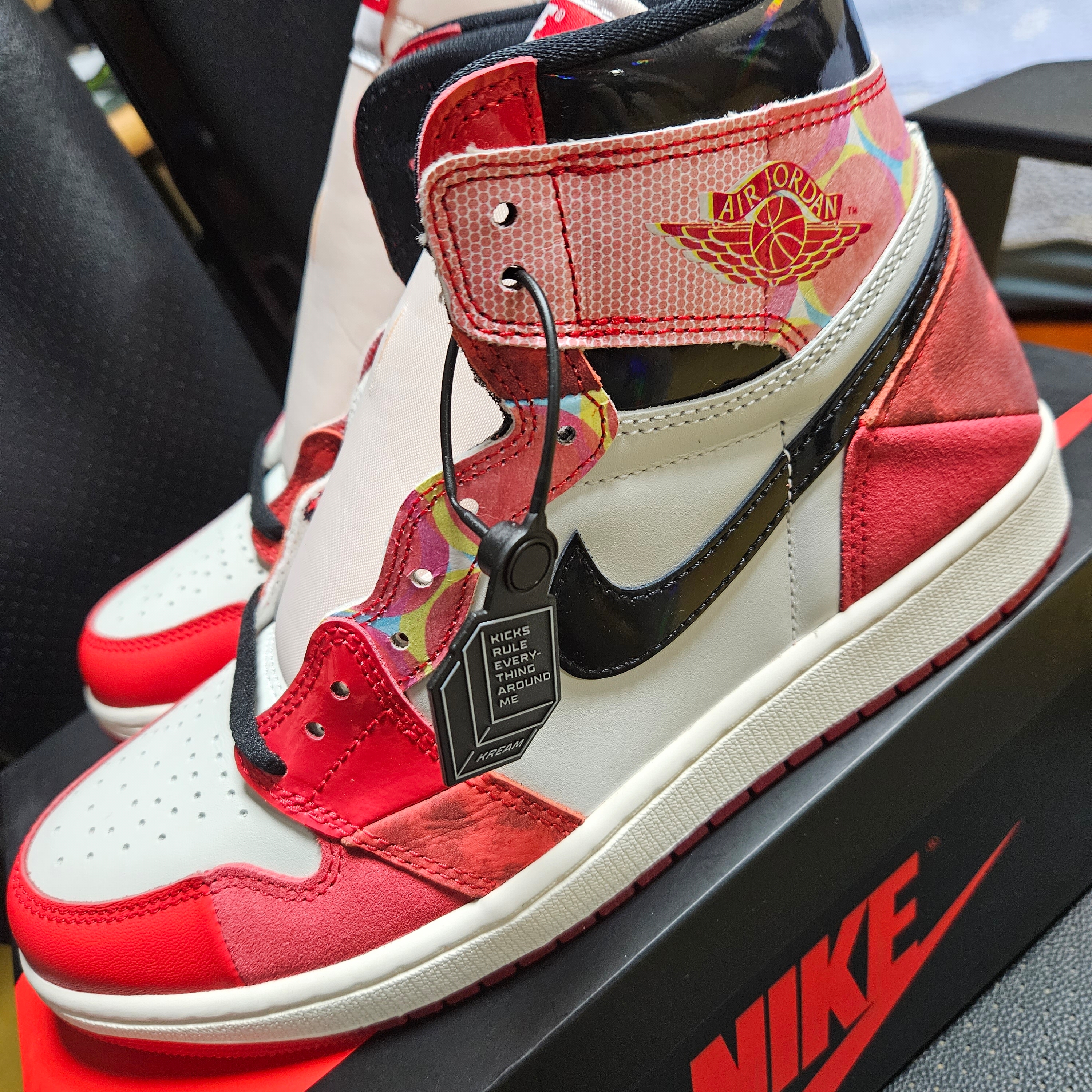 Jordan 1 Retro High Spider-Man Next Chapter 착용 스타일
