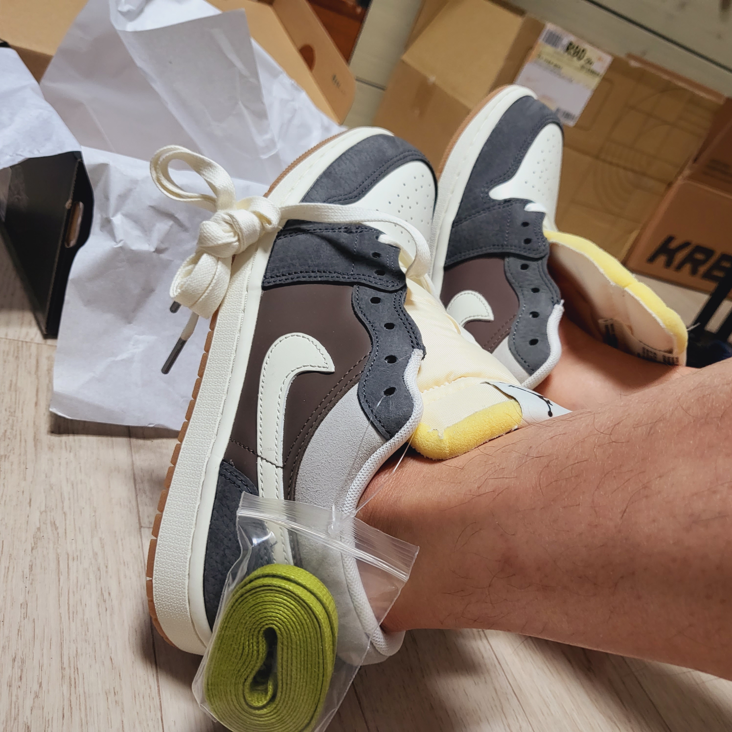 Jordan 1 Low Kkachi 착용 스타일 - 4