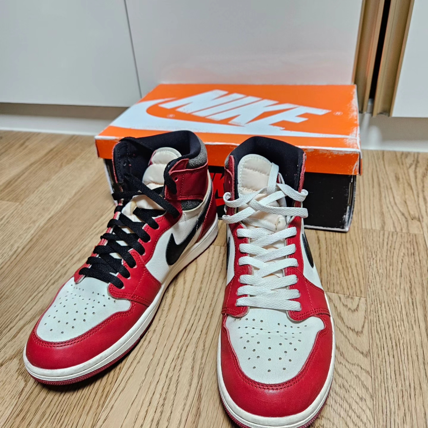 Jordan 1 Retro High OG Chicago 2022 착용 스타일 - 1