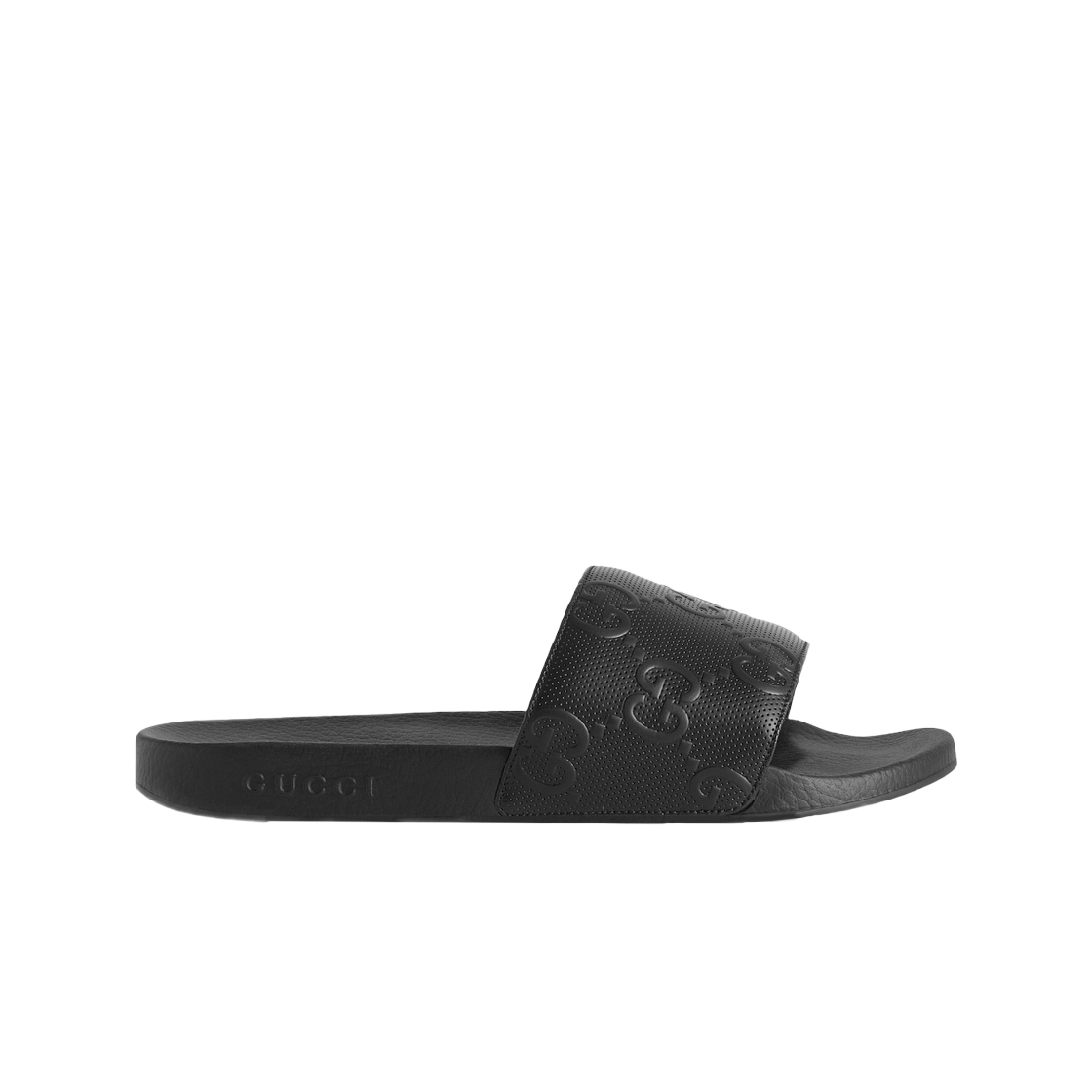 구찌 GG 슬라이드 샌들 블랙 데메트라(Gucci GG Slide Sandal Black Demetra) - 1