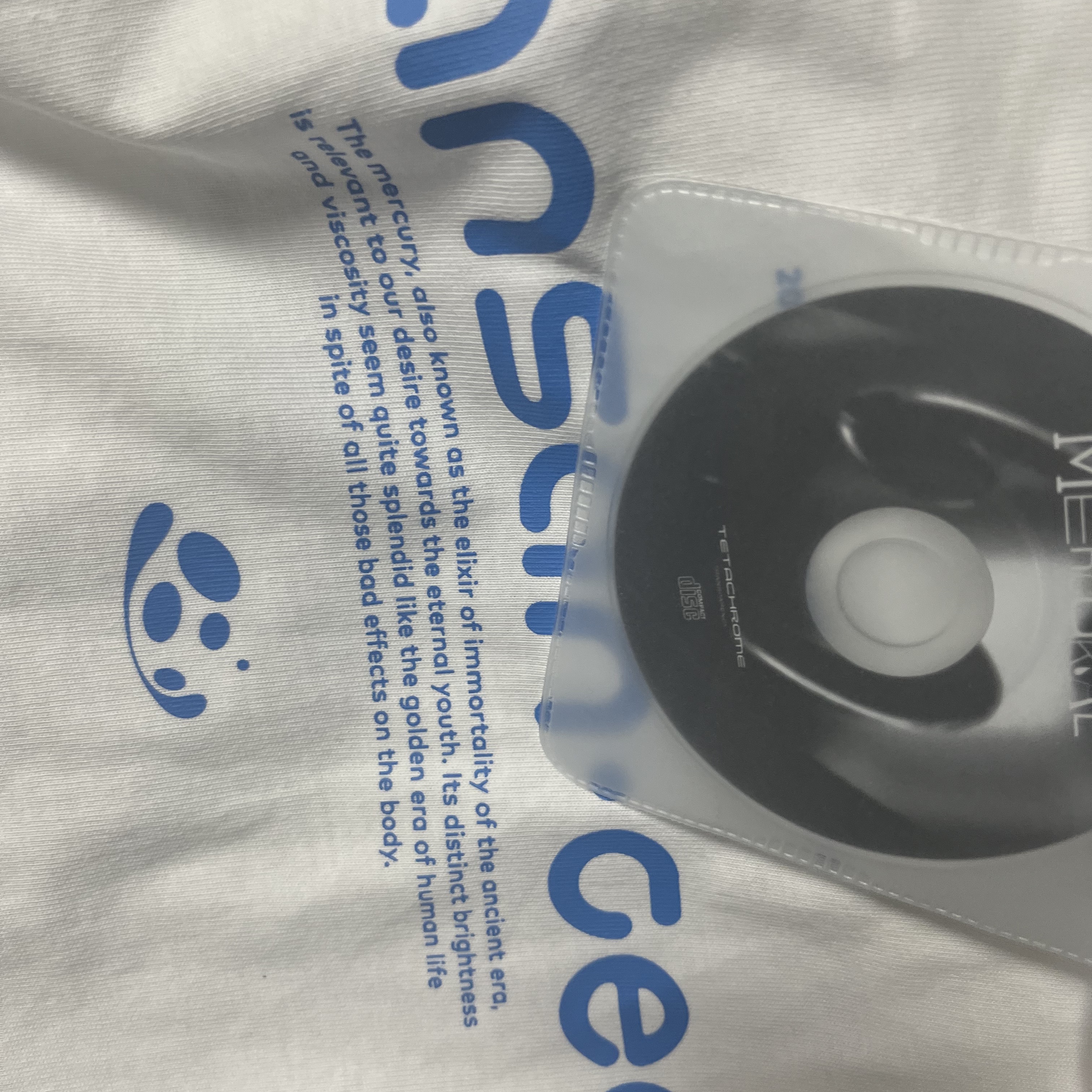 Sansan Gear Logo T-Shirt Off White - 23SS 착용 스타일