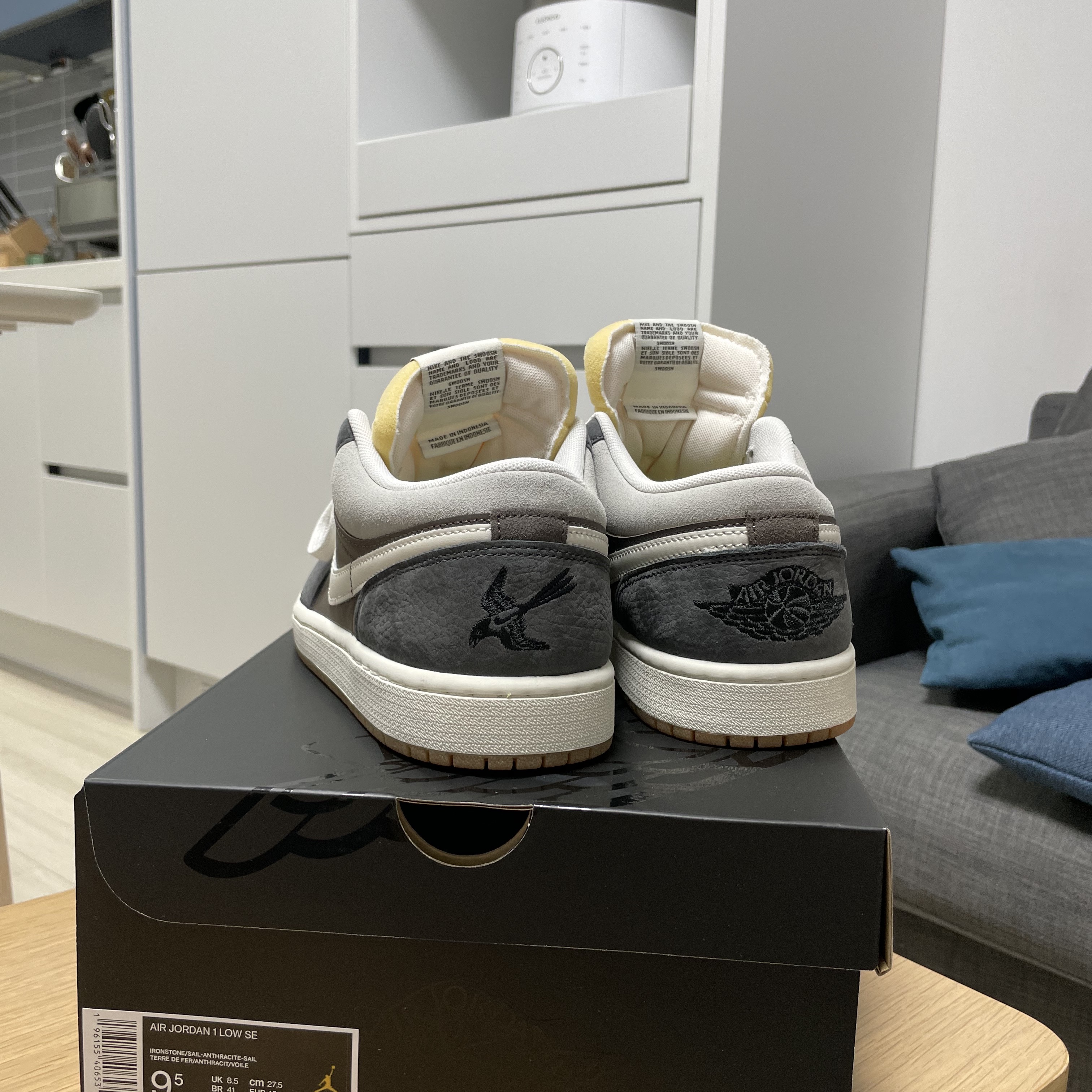 Jordan 1 Low Kkachi 착용 스타일 - 1