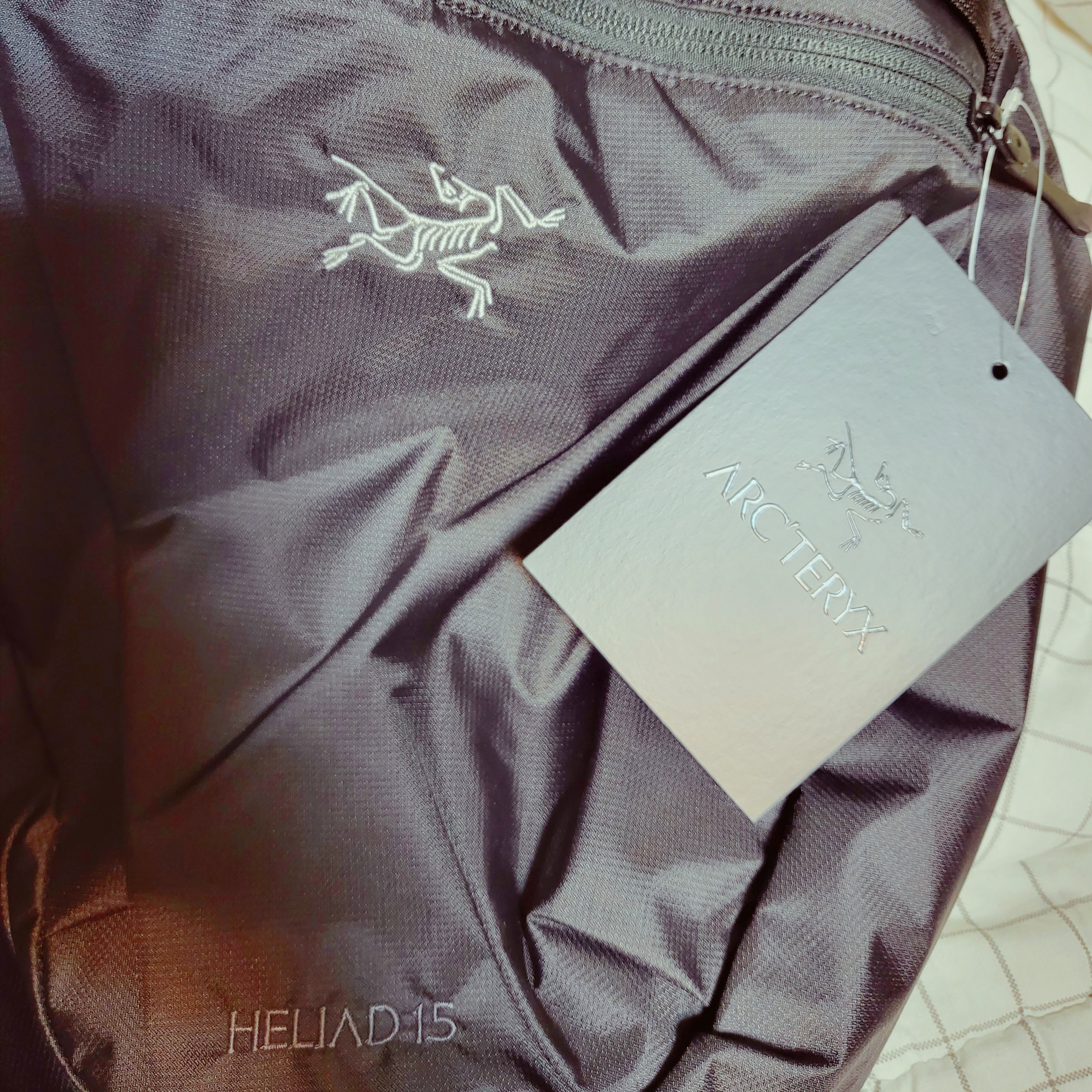 Arc'teryx Heliad 15 Backpack Black 착용 스타일