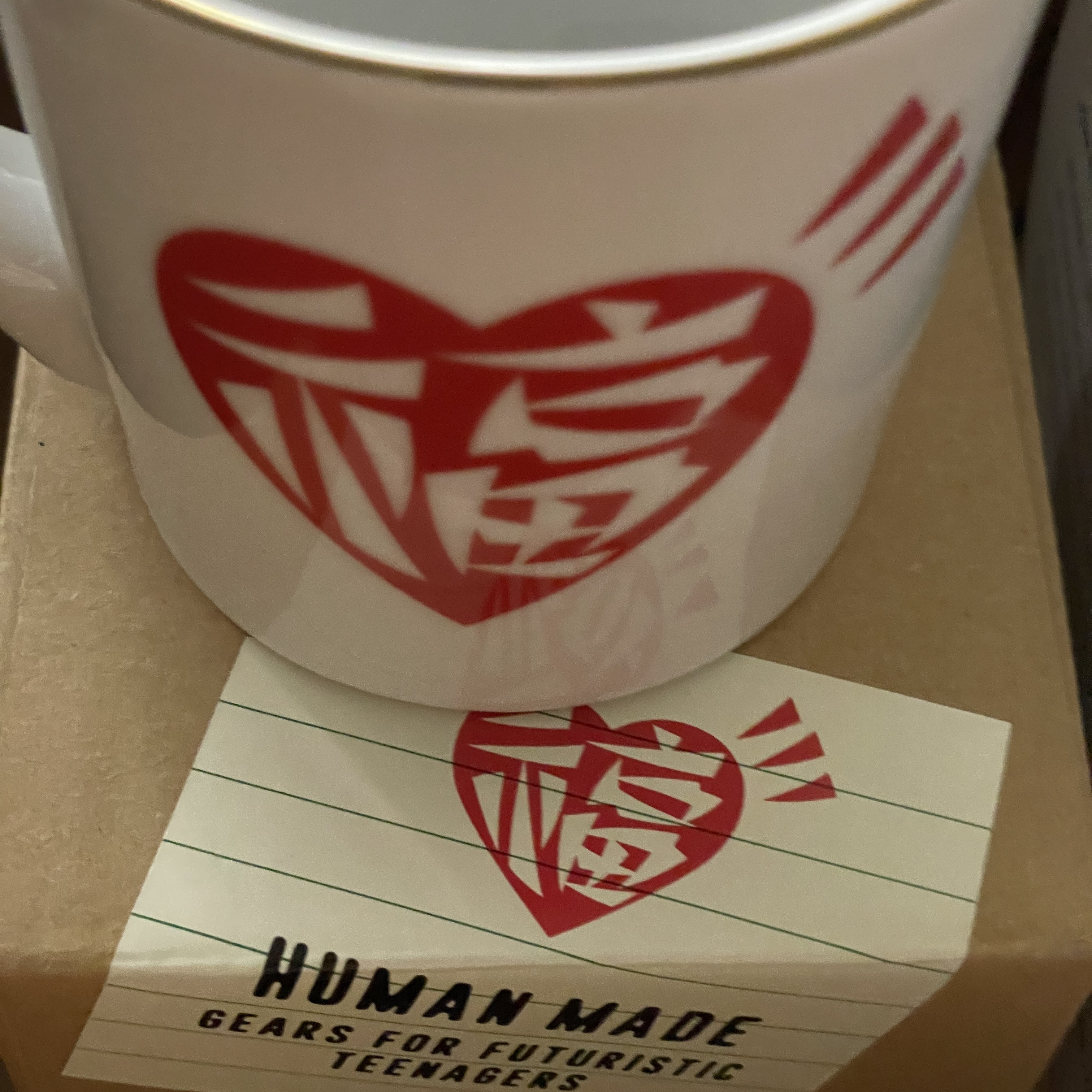 Human Made x END. Sushi Mug White 착용 스타일 - 2