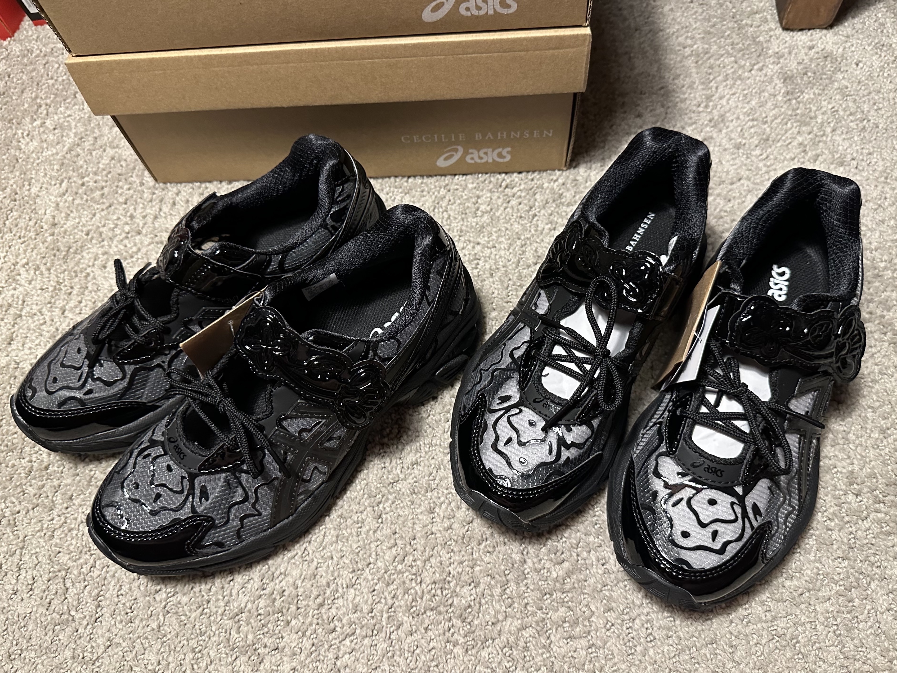 Asics x Cecilie Bahnsen GT-2160 Black 착용 스타일 - 4