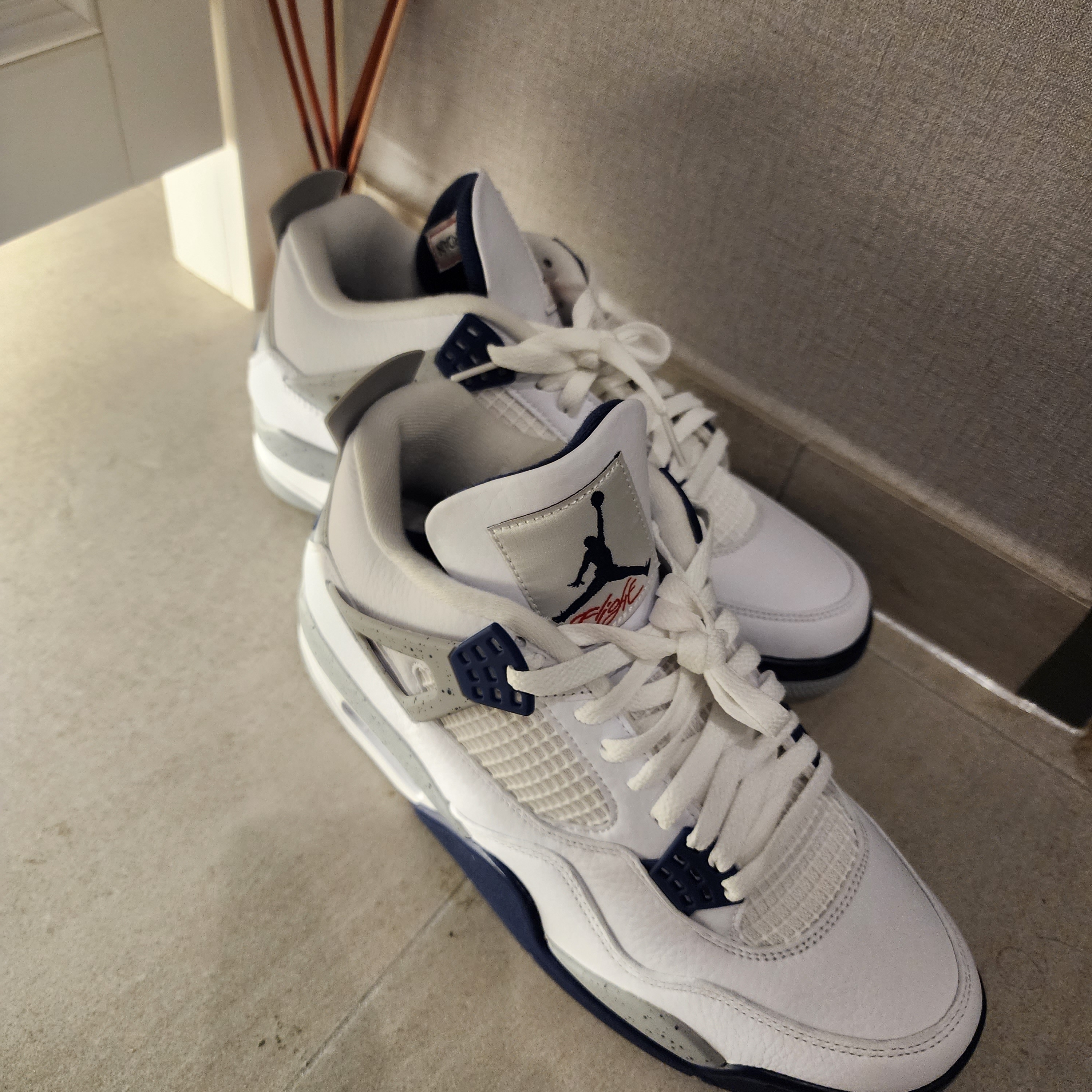 Jordan 4 Retro Midnight Navy 착용 스타일