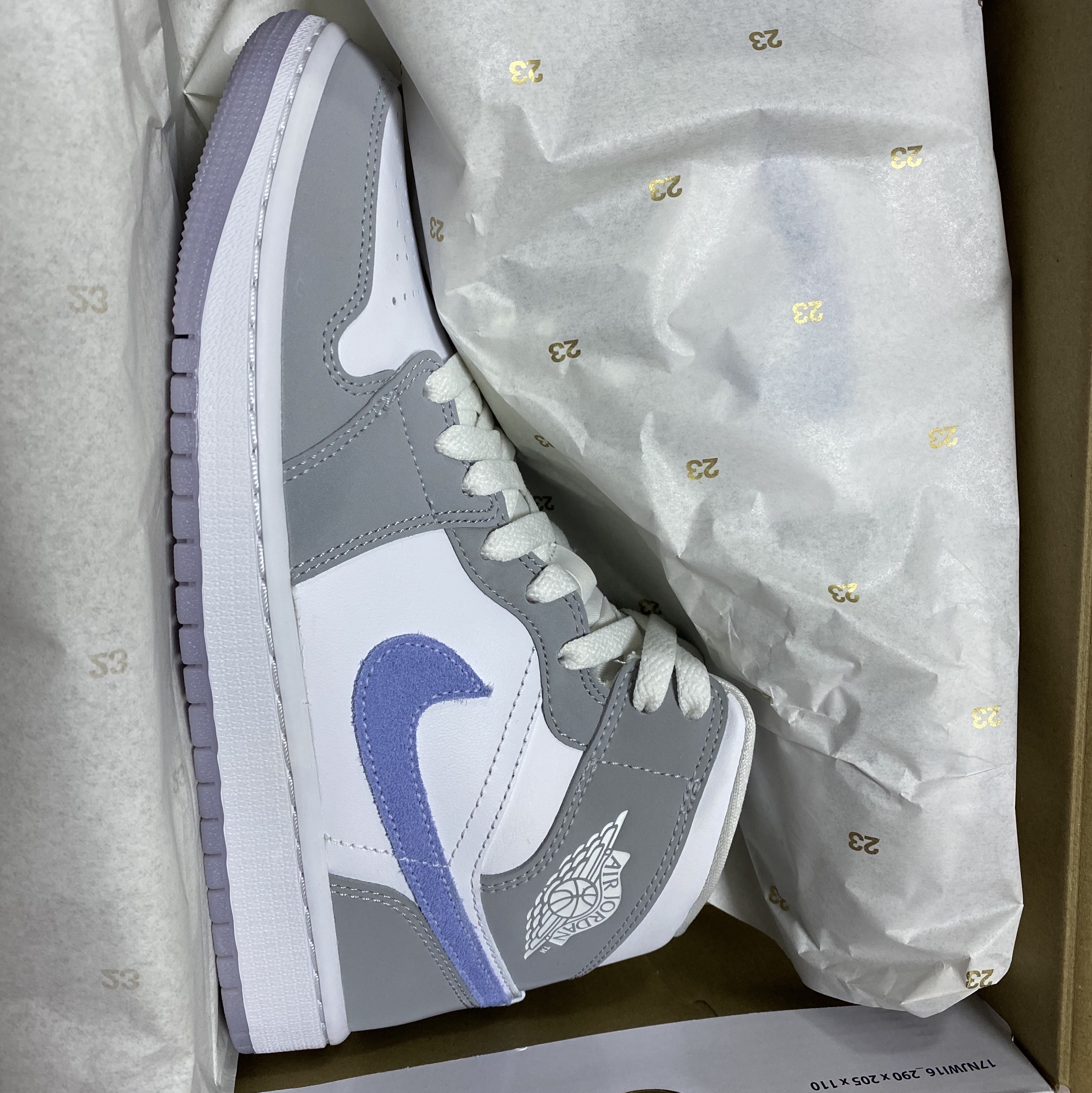 (W) Jordan 1 Mid Wolf Grey 착용 스타일