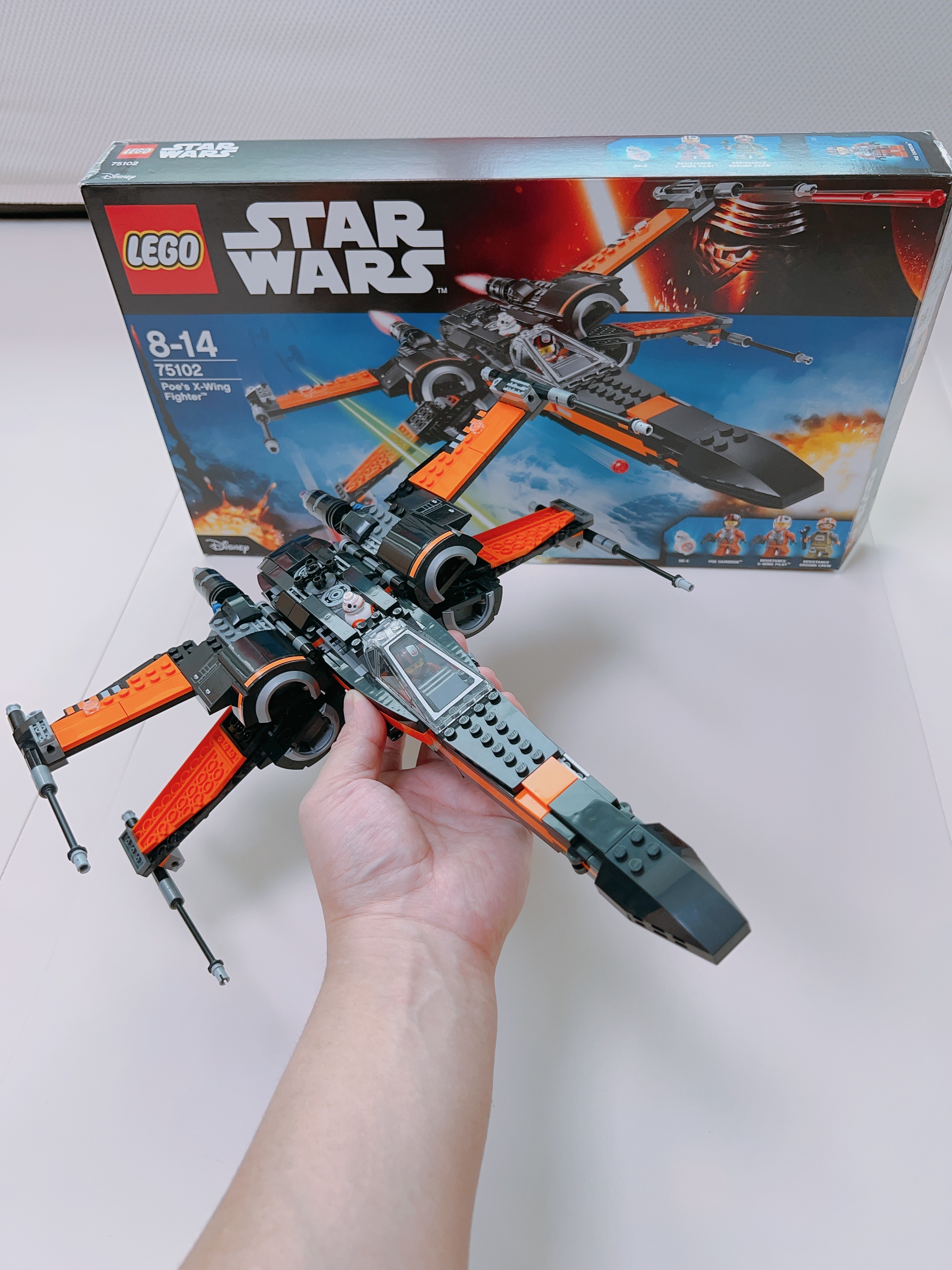 Lego Star Wars Poe's X-Wing Fighter 착용 스타일 - 1