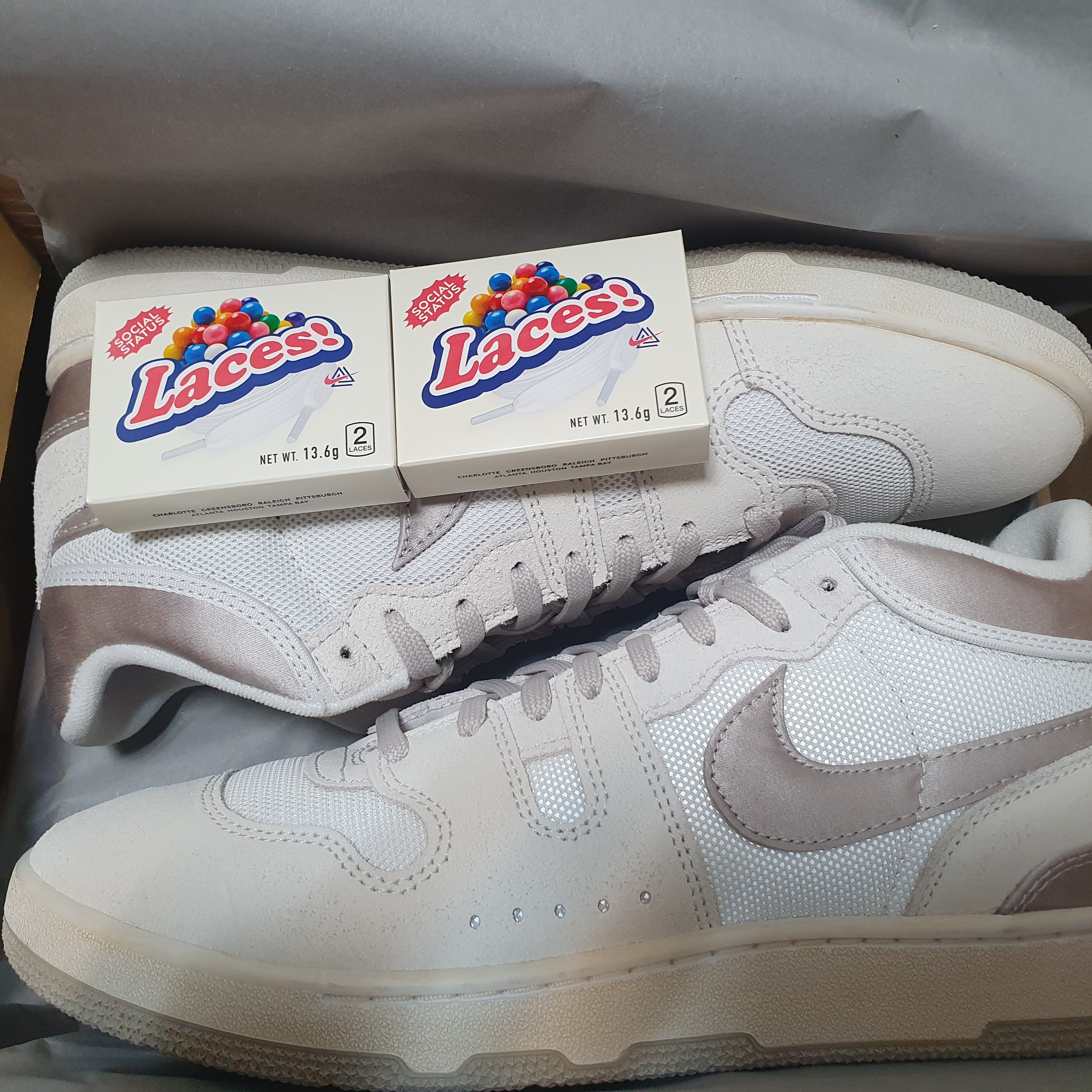 Nike x Social Status Mac Attack SP Silver Linings 착용 스타일 - 4
