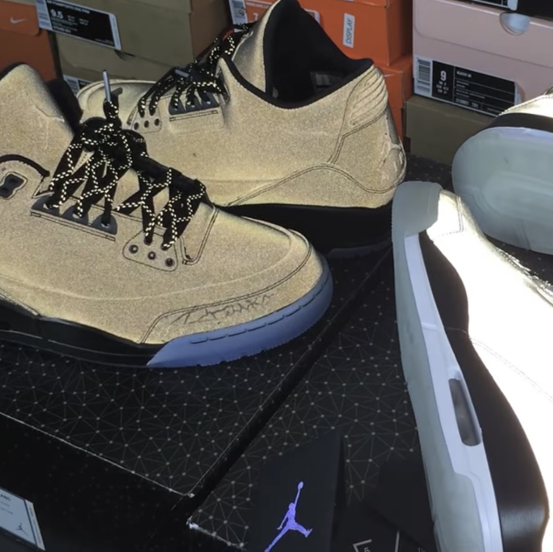 Jordan 3 Retro 5Lab3 Black 착용 스타일 - 1