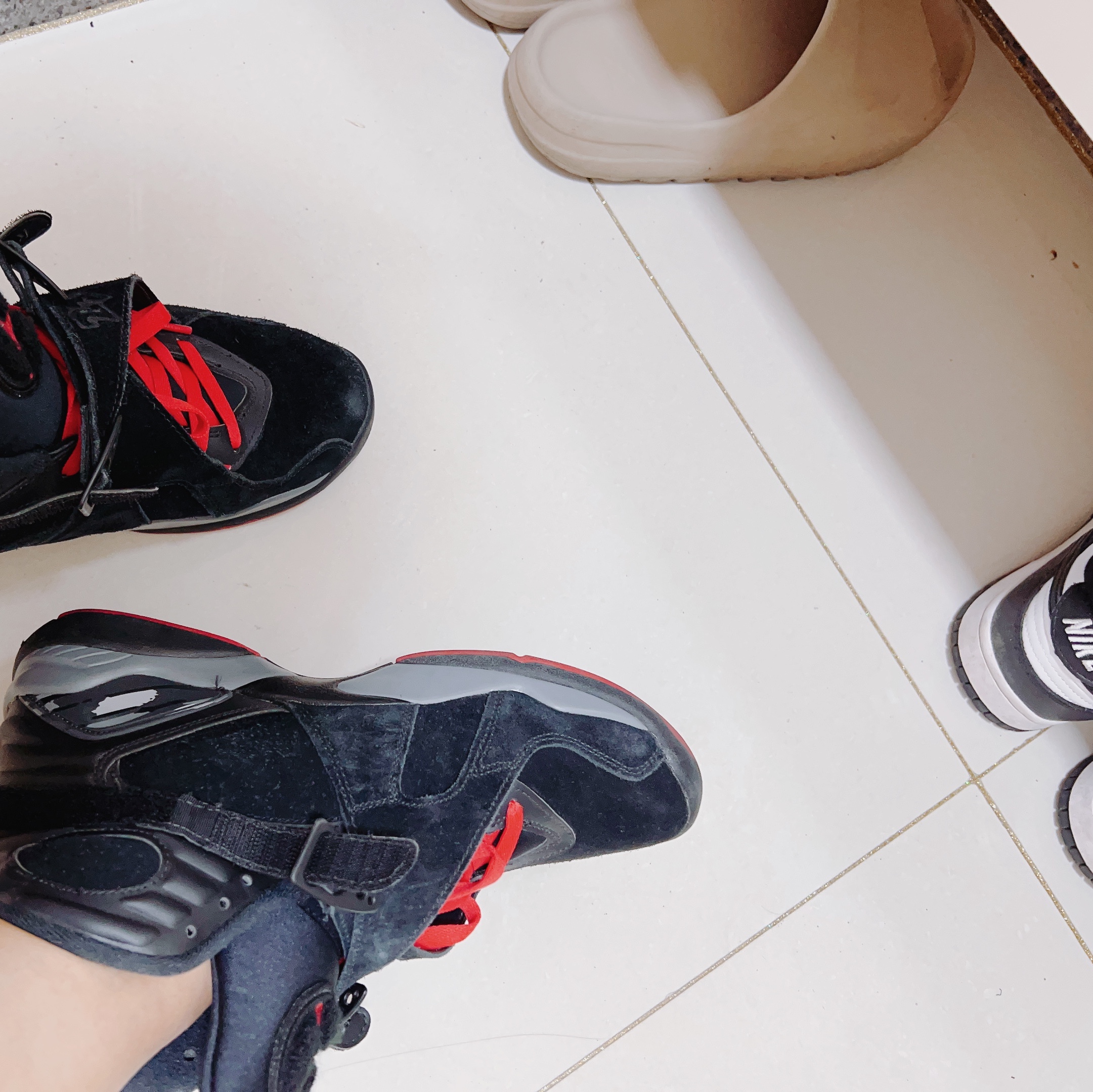 Jordan 8 Retro Bred 착용 스타일 - 2