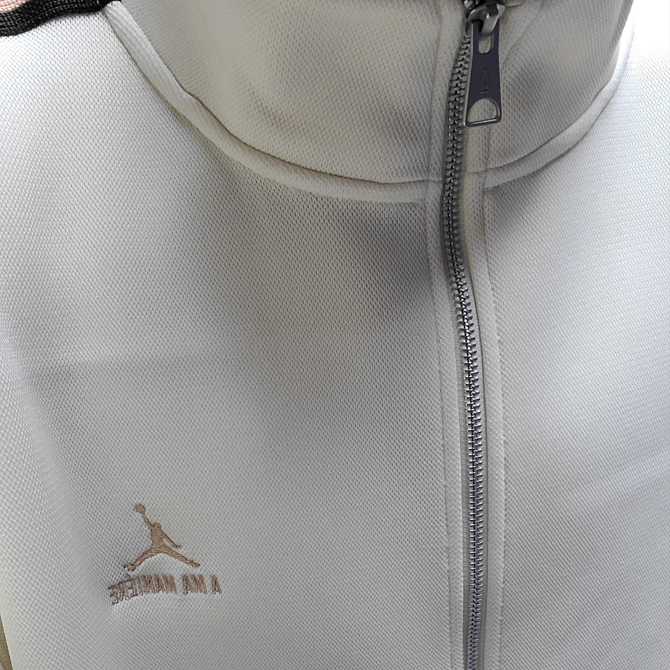 Jordan x A Ma Maniere Track Jacket Coconut Milk - Asia 착용 스타일 - 1