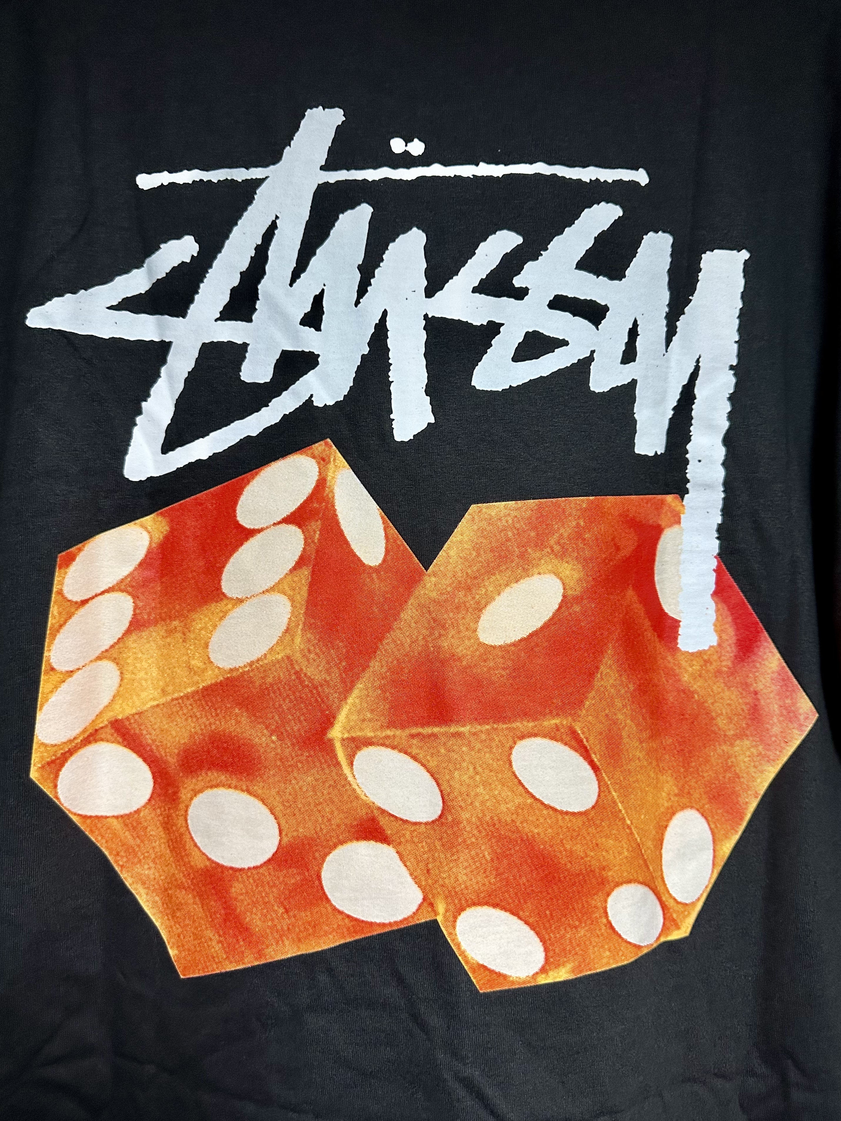 Stussy Diced Out T-Shirt Black 착용 스타일