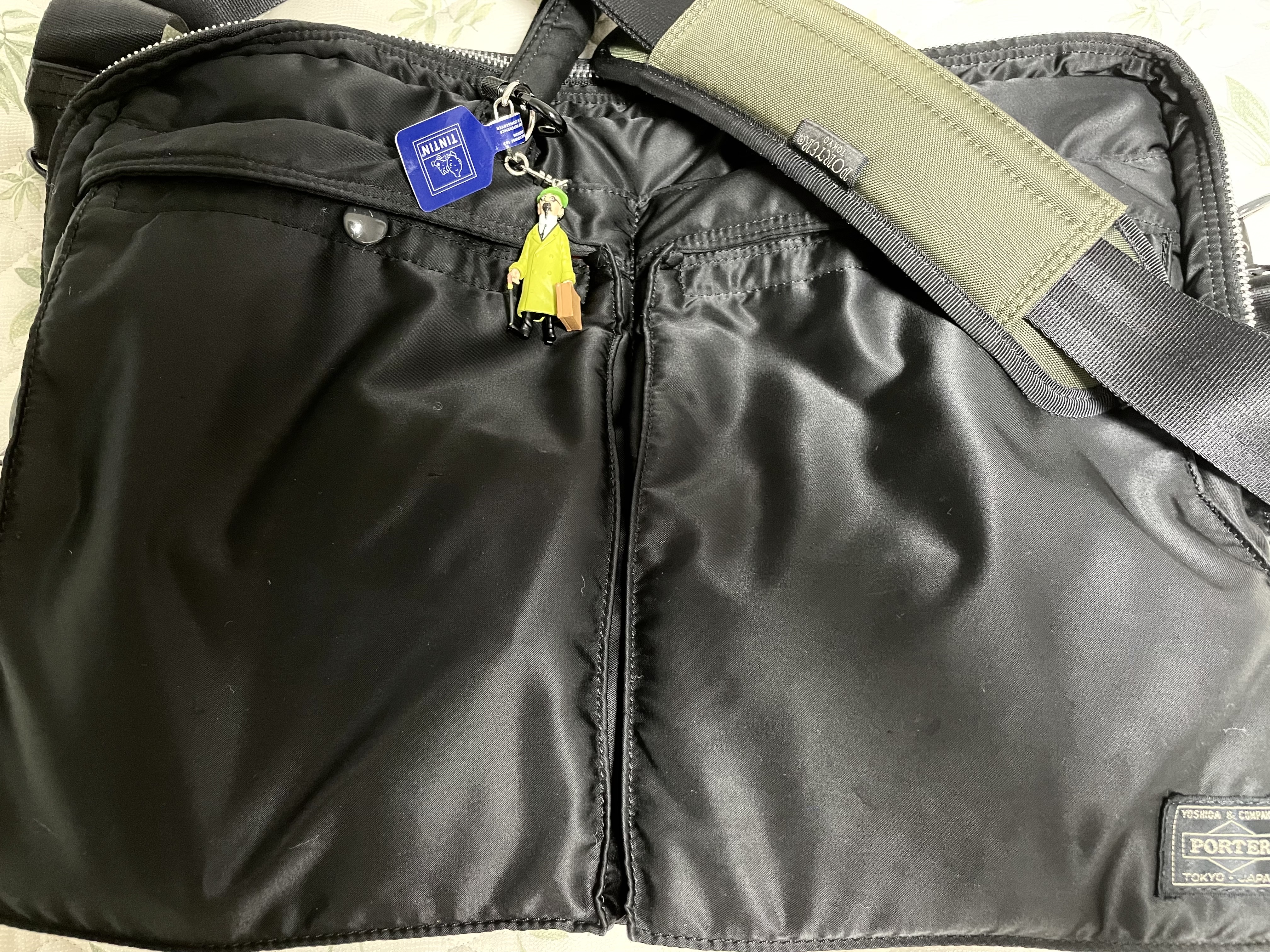 Porter Tanker 2Way Helmet Bag Black, Porter Tanker 2Way Briefcase Black 착용 스타일 - 2