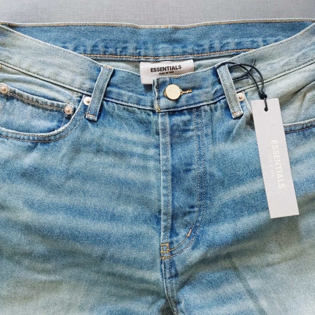 Essentials 5 Pocket Jean Indigo - 22FW 착용 스타일
