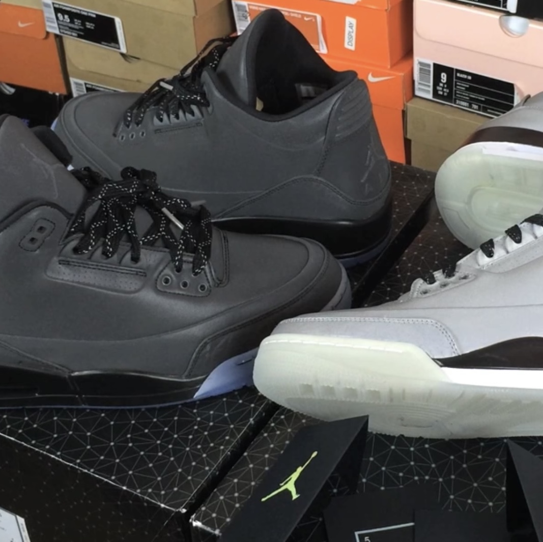Jordan 3 Retro 5Lab3 Black 착용 스타일 - 2