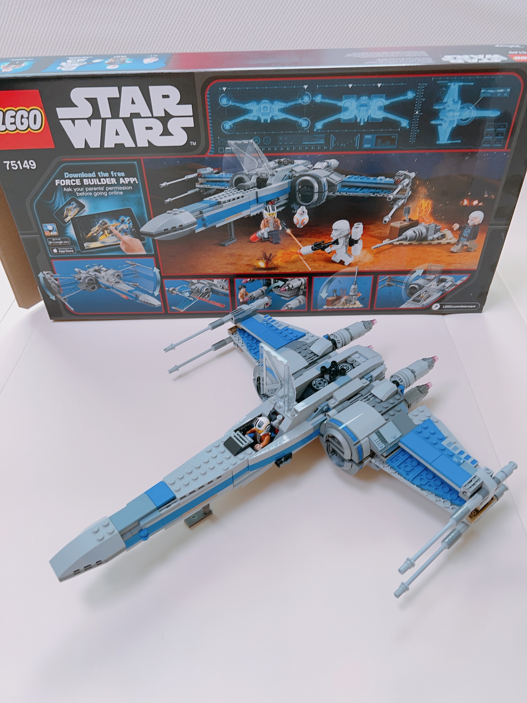 Lego Star Wars Resistance X-Wing Fighter 착용 스타일 - 3