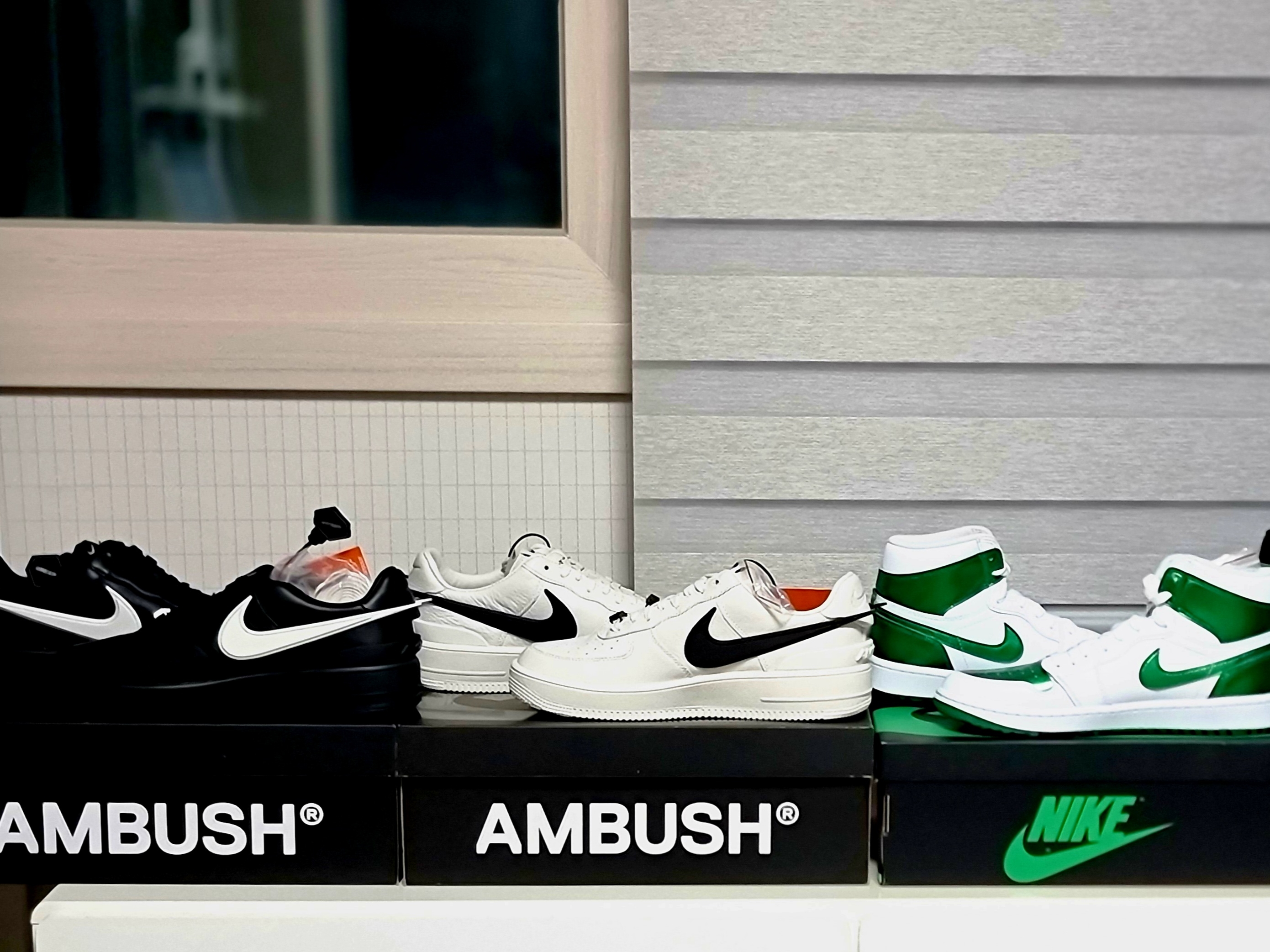 Nike x Ambush Air Force 1 Low SP Black 착용 스타일