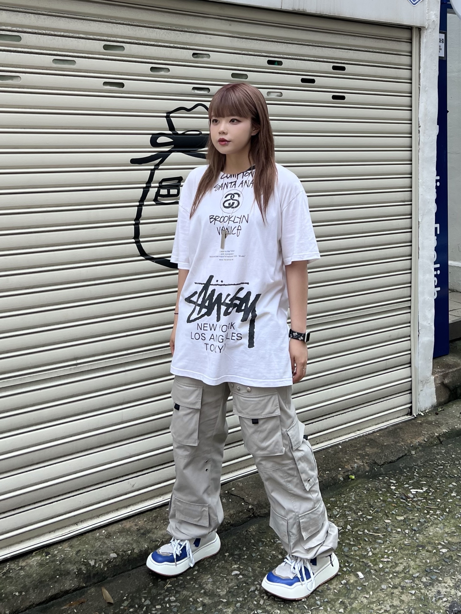 Ader Error Log; baus Gray 착용 스타일 - 2